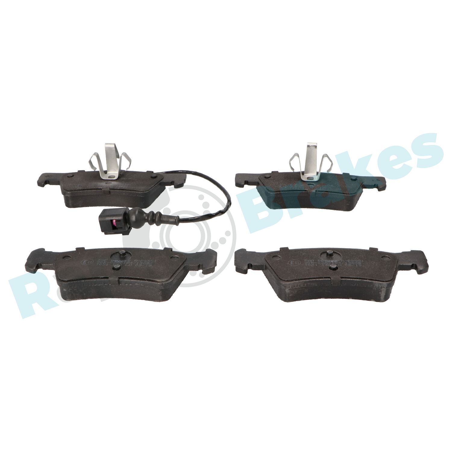Brake Pad Set, disc brake - R-P0551 RAP BRAKES