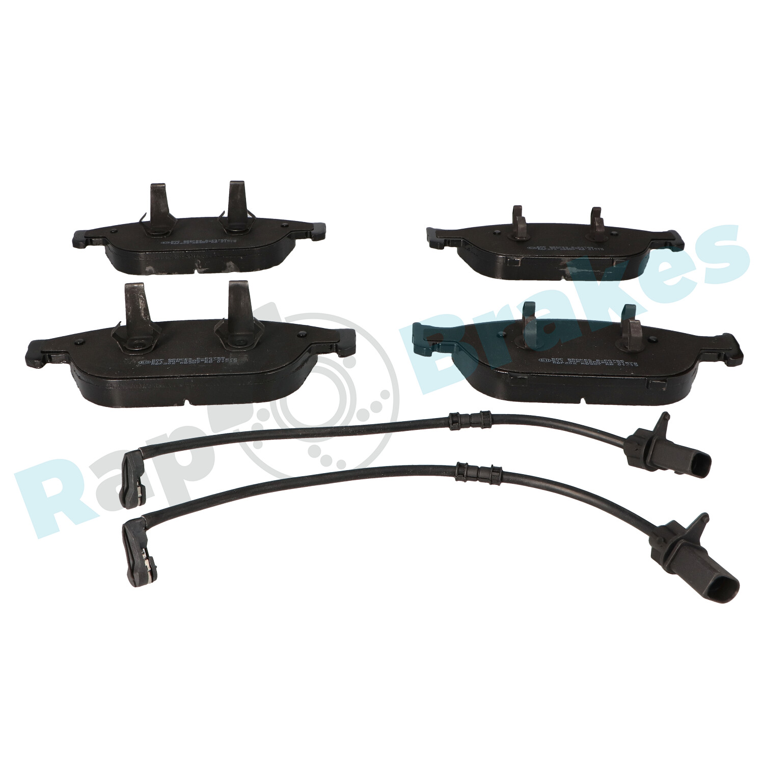 Brake Pad Set, disc brake - R-P0755 RAP BRAKES