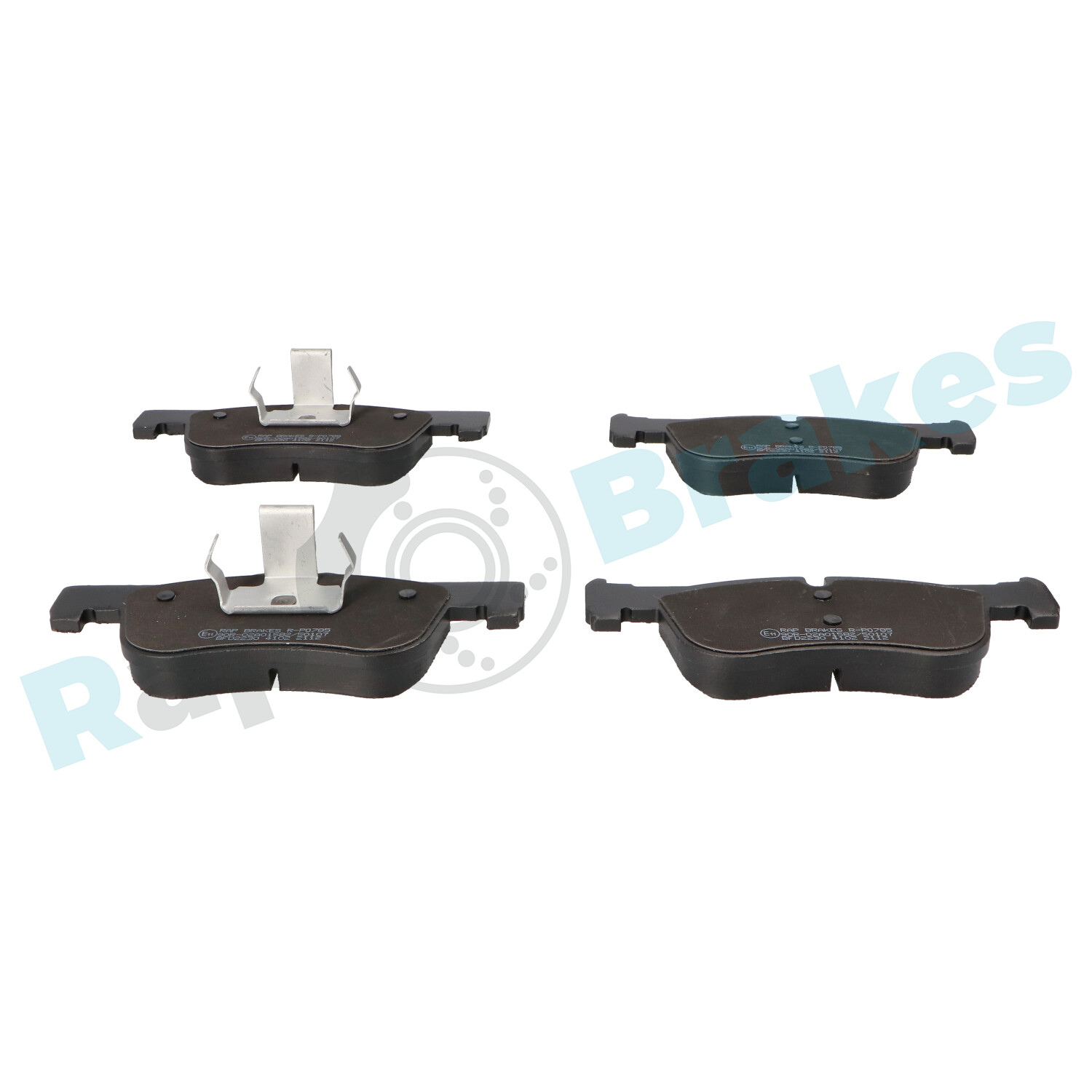 Brake Pad Set, disc brake - R-P0785 RAP BRAKES