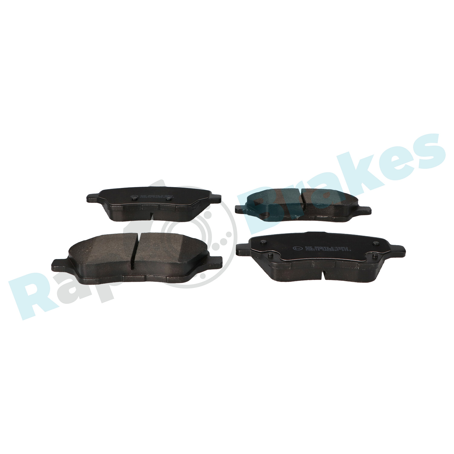 Brake Pad Set, disc brake - R-P0803 RAP BRAKES