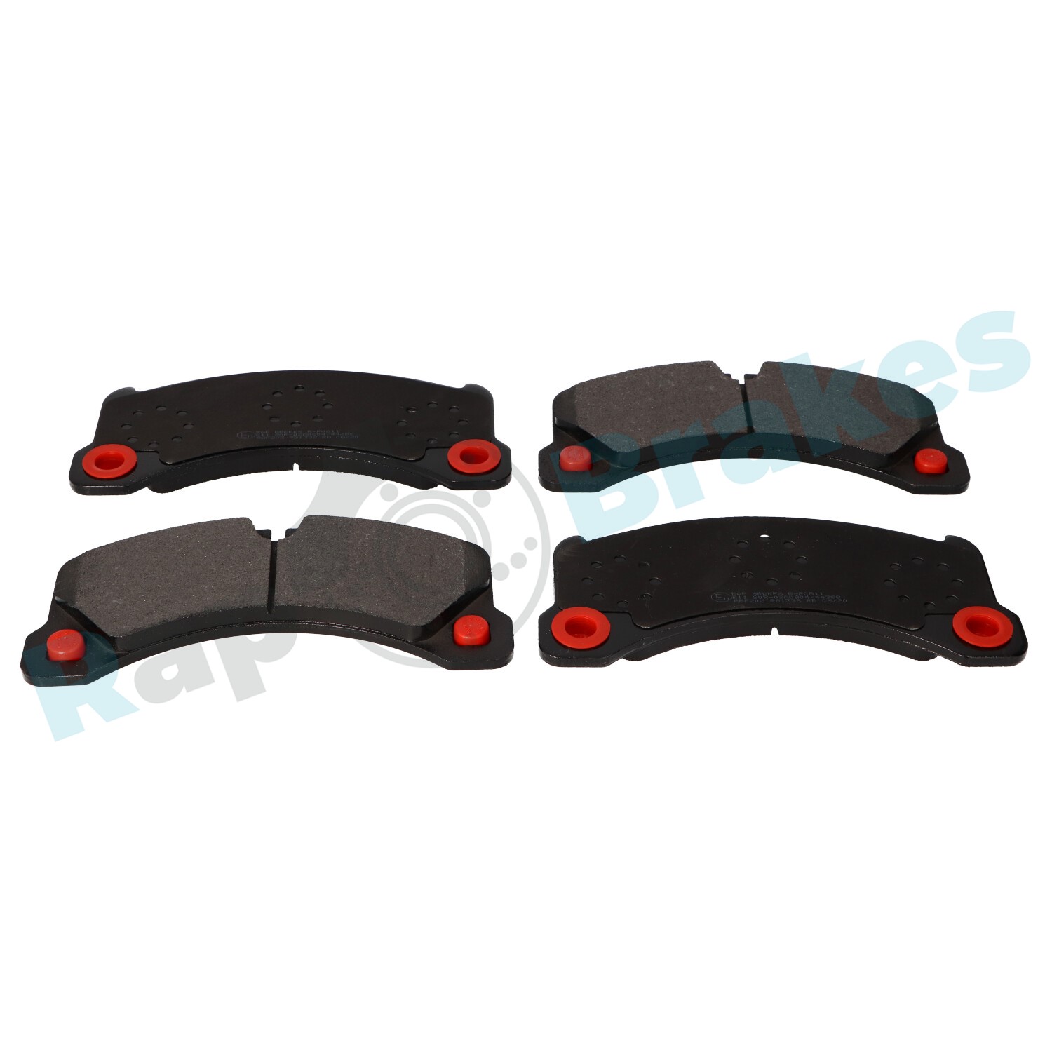 Brake Pad Set, disc brake - R-P0811 RAP BRAKES