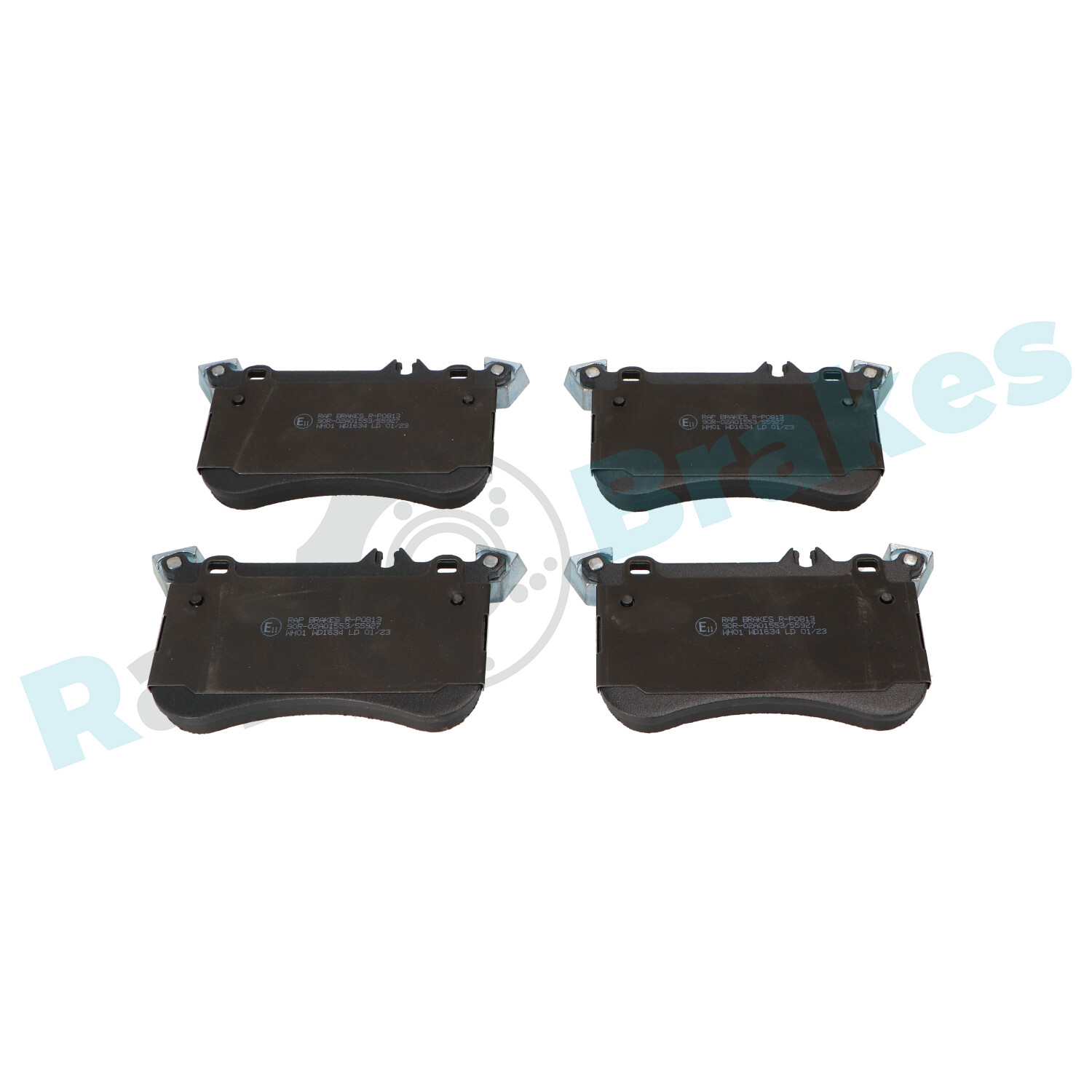 Brake Pad Set, disc brake - R-P0813 RAP BRAKES
