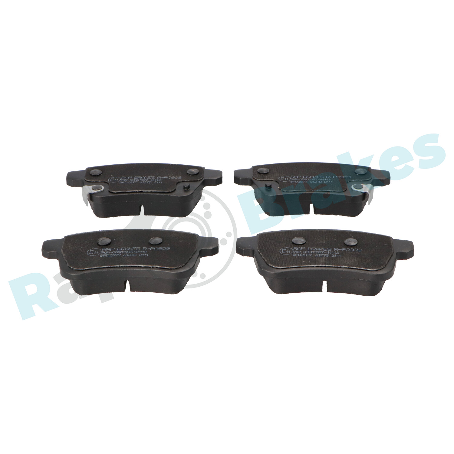 Brake Pad Set, disc brake - R-P0909 RAP BRAKES