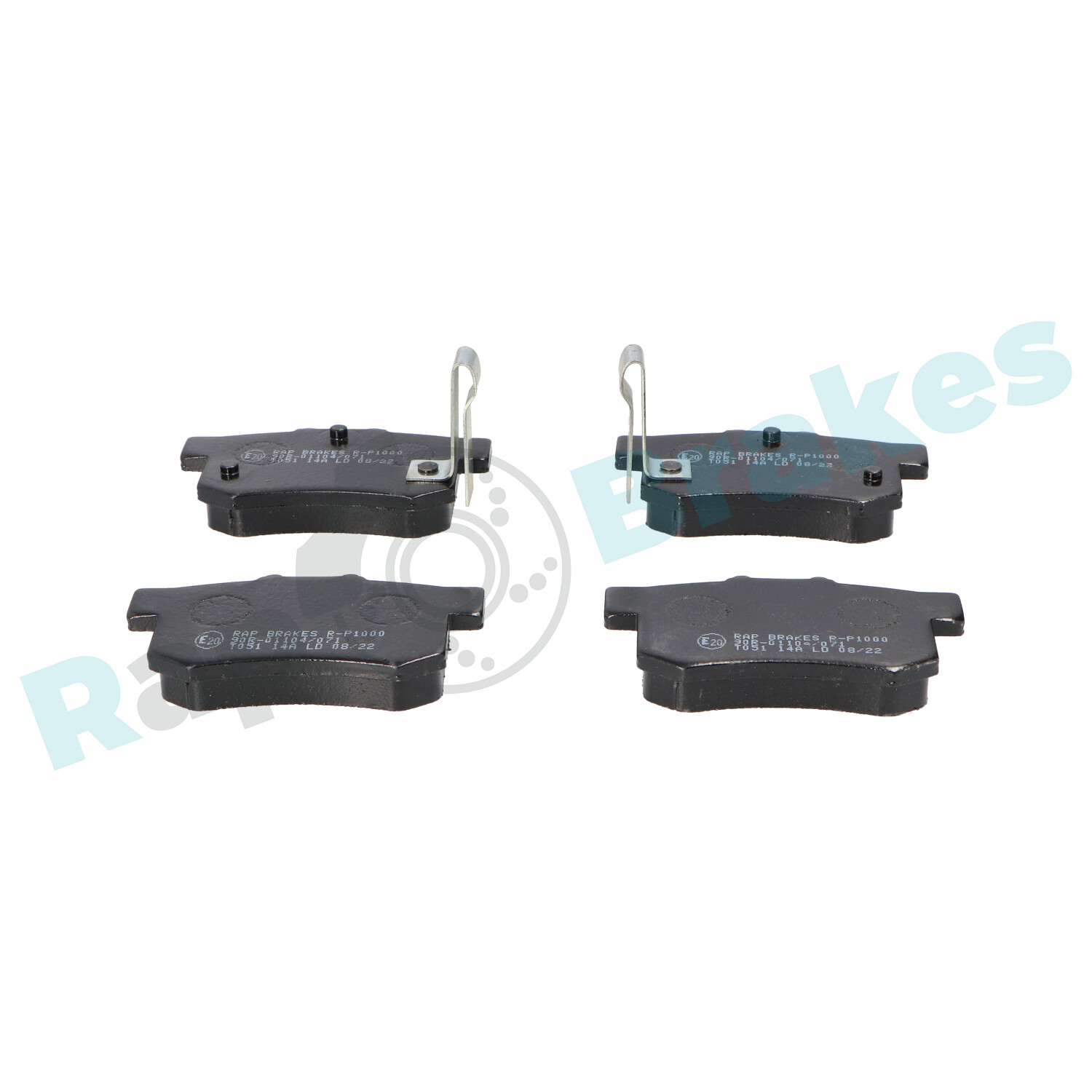 Kit pastiglie freno, Freno a disco - R-P1000 RAP BRAKES