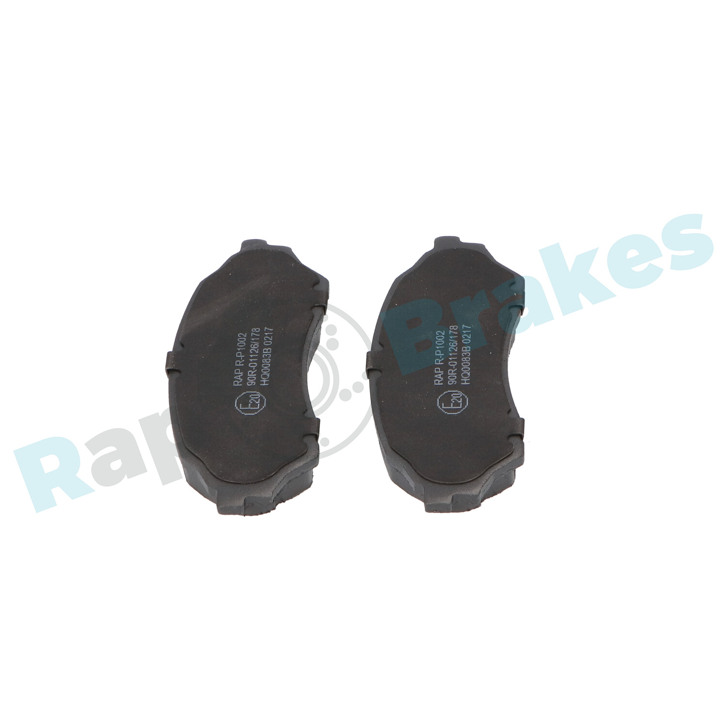 Kit pastiglie freno, Freno a disco - R-P1002 RAP BRAKES