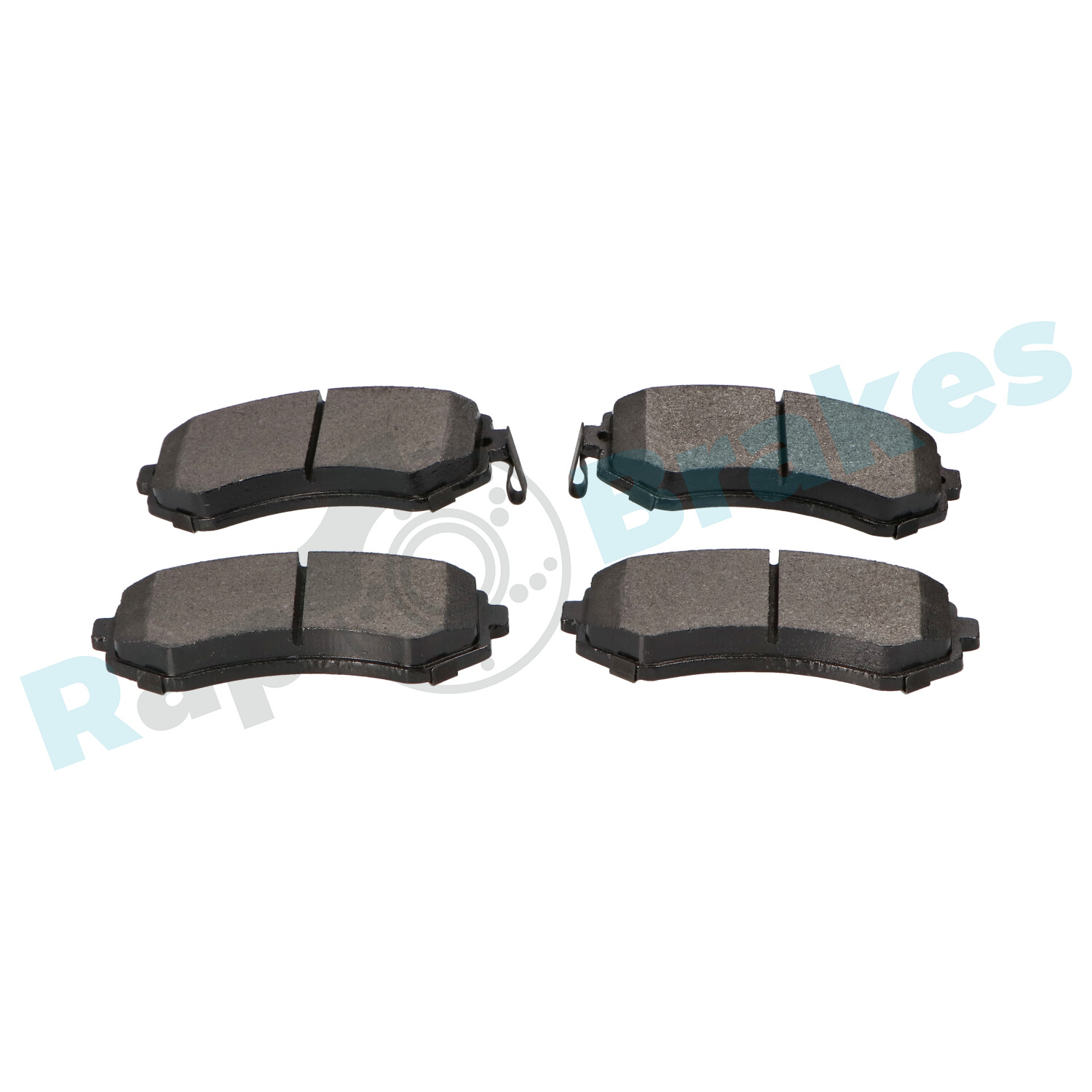 Brake Pad Set, disc brake - R-P1017 RAP BRAKES