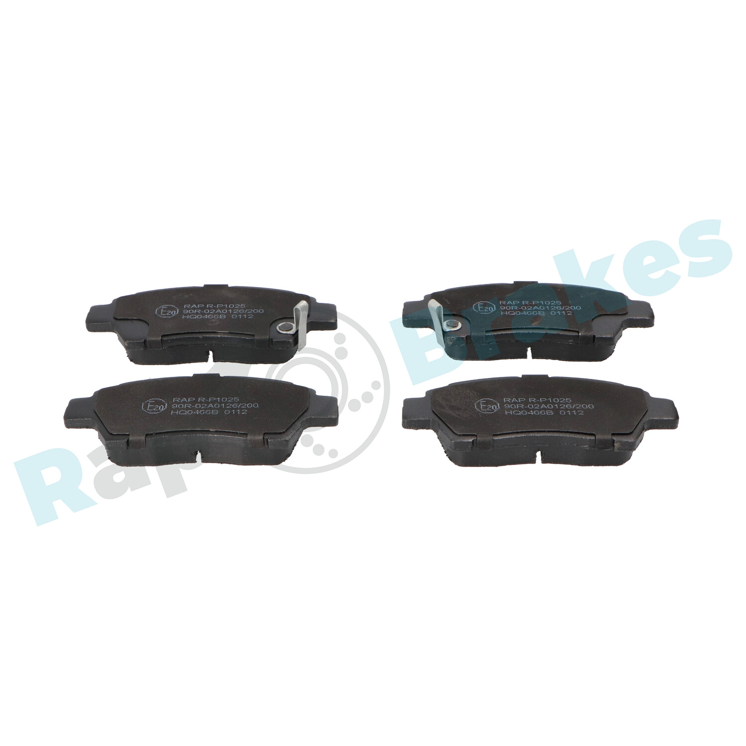 Kit pastiglie freno, Freno a disco - R-P1025 RAP BRAKES