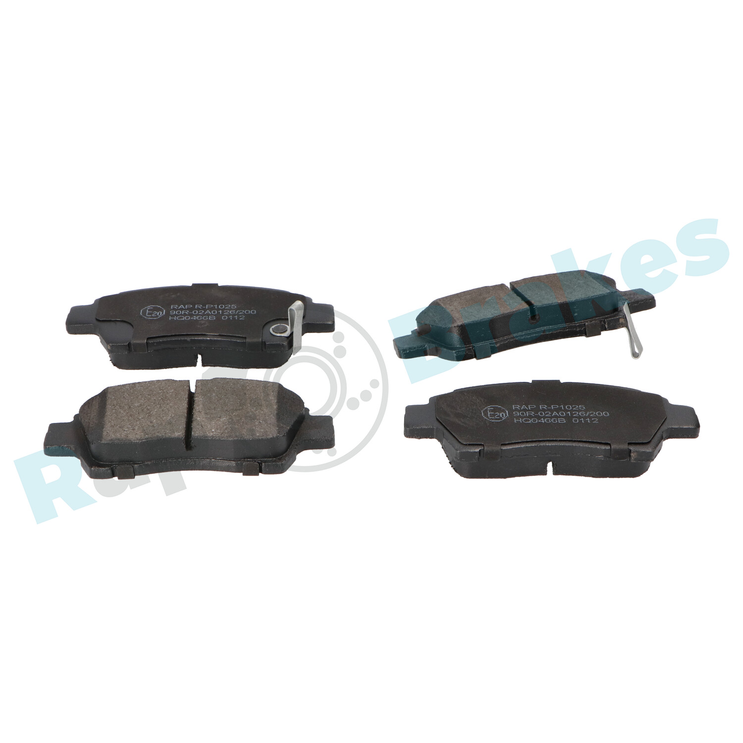 Kit pastiglie freno, Freno a disco - R-P1025 RAP BRAKES