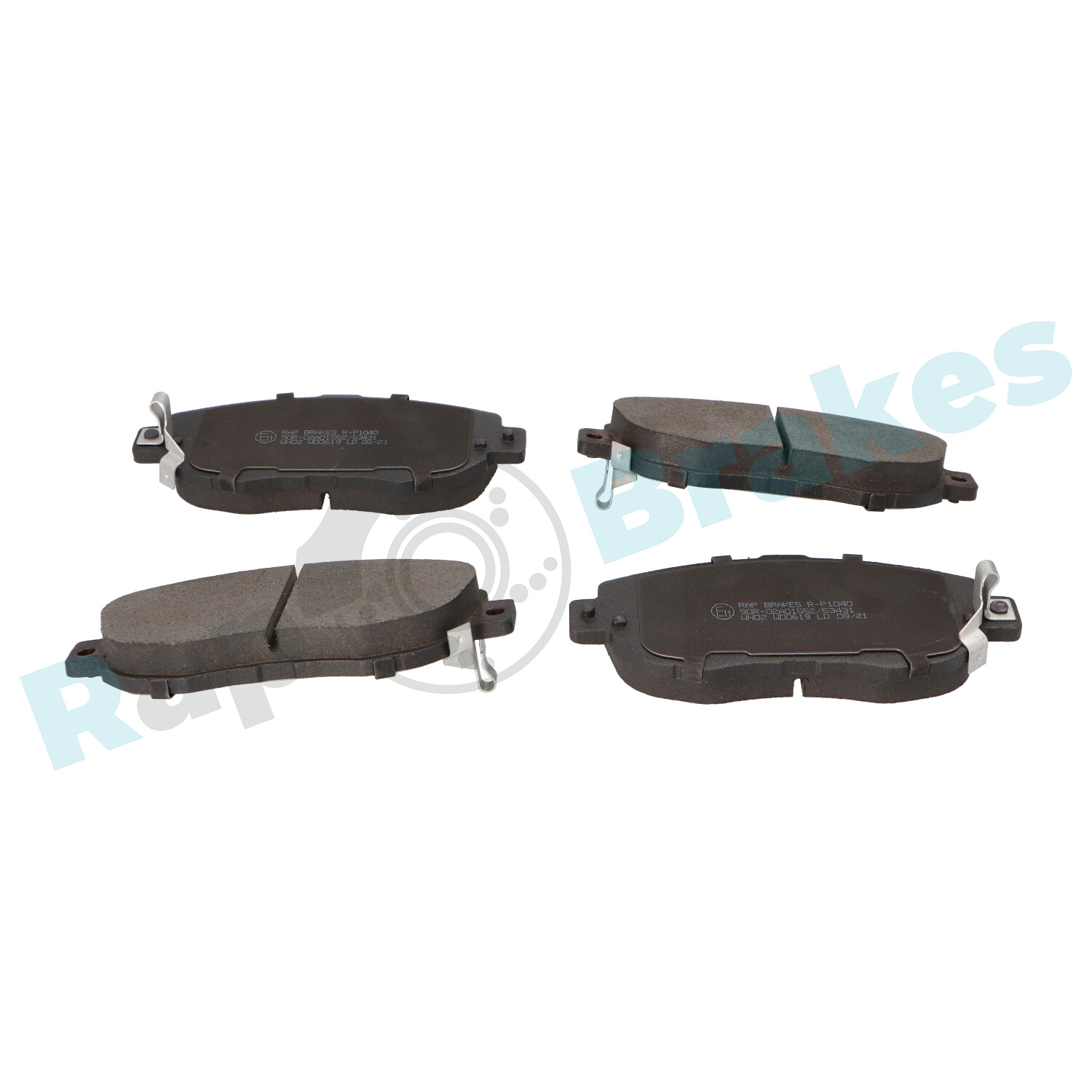 Kit pastiglie freno, Freno a disco - R-P1040 RAP BRAKES
