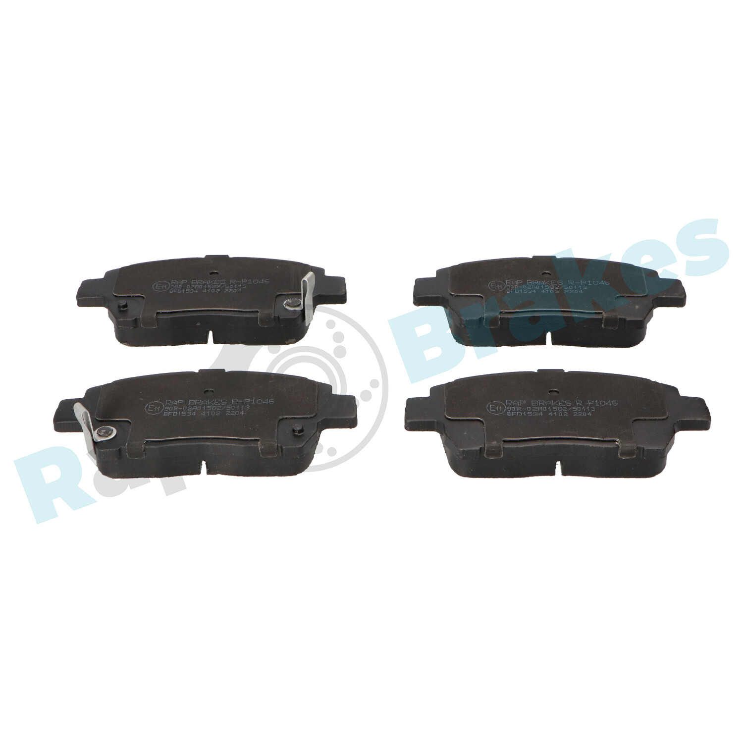 Kit pastiglie freno, Freno a disco - R-P1046 RAP BRAKES
