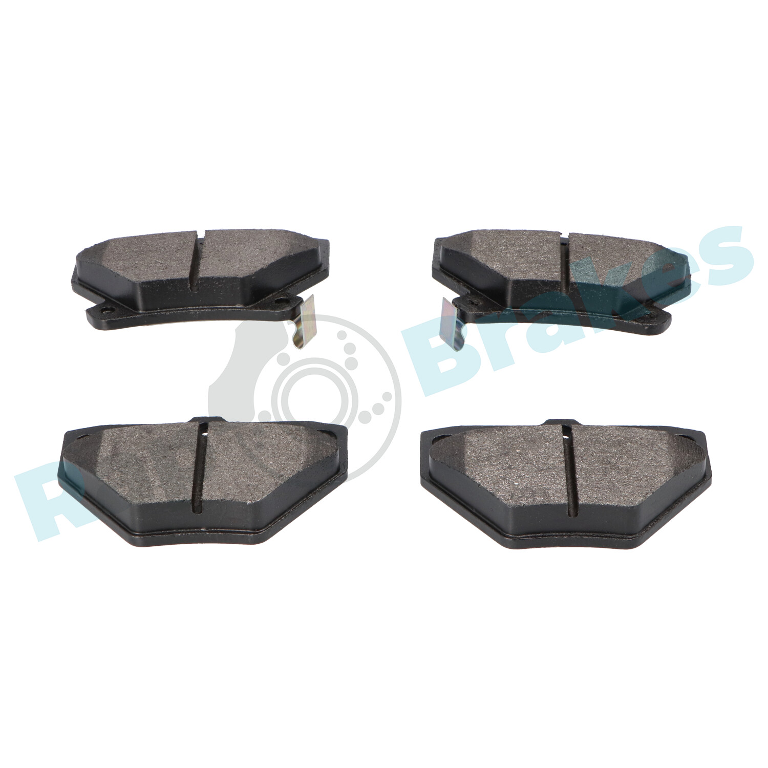 Brake Pad Set, disc brake - R-P1047 RAP BRAKES