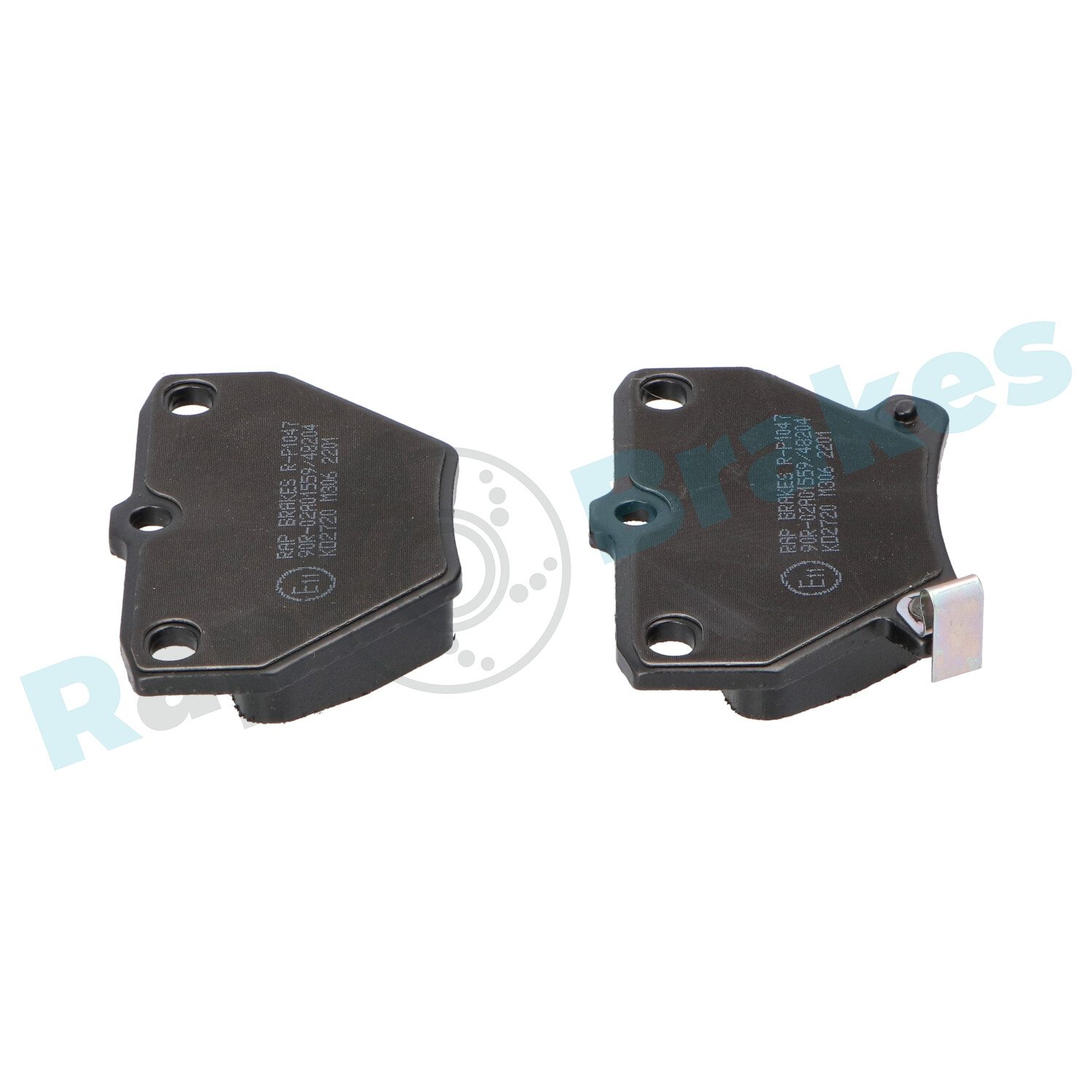 Brake Pad Set, disc brake - R-P1047 RAP BRAKES