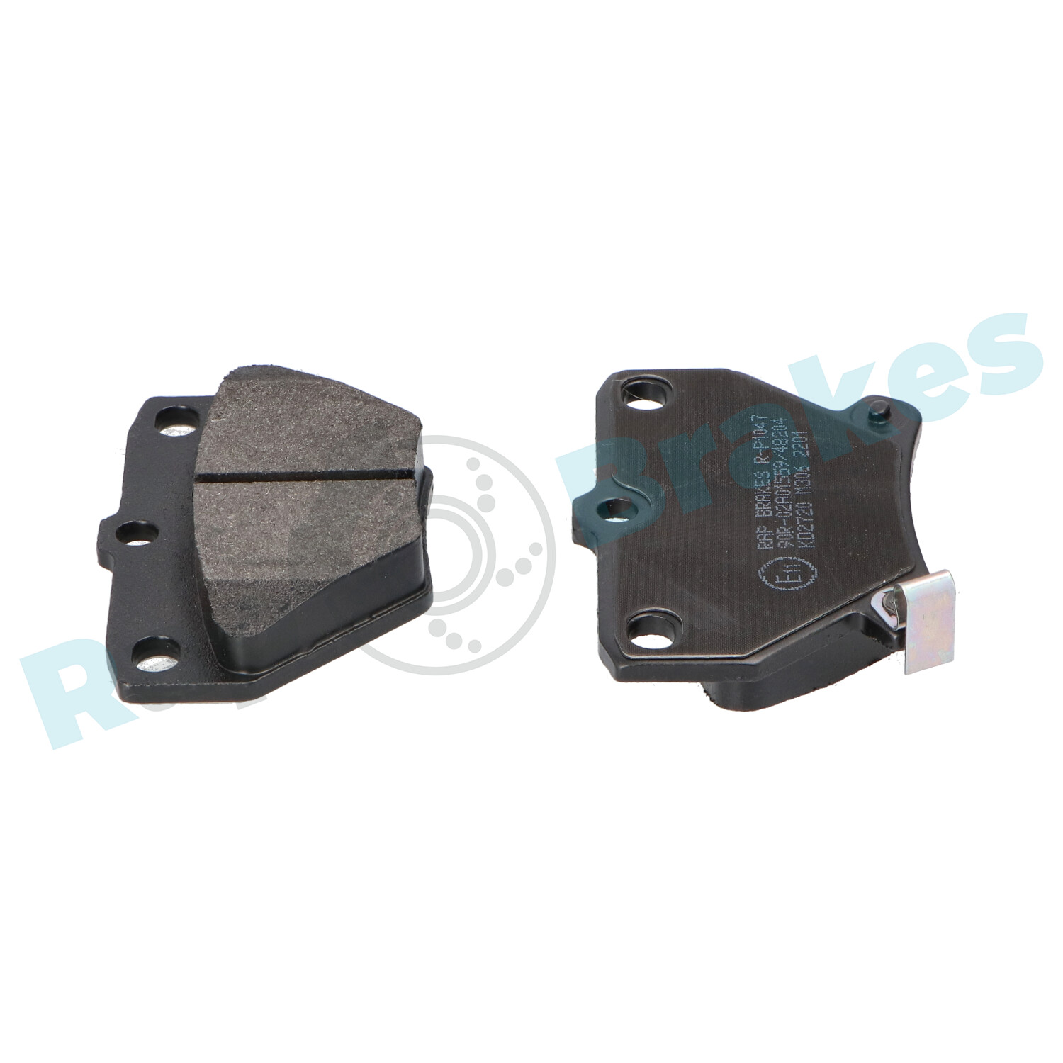 Brake Pad Set, disc brake - R-P1047 RAP BRAKES