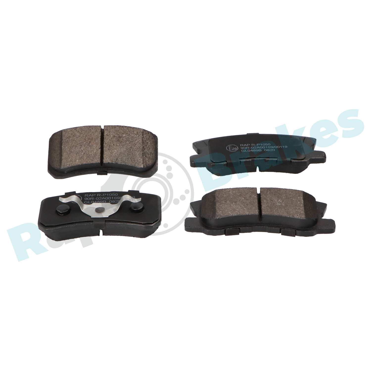 Kit pastiglie freno, Freno a disco - R-P1050 RAP BRAKES