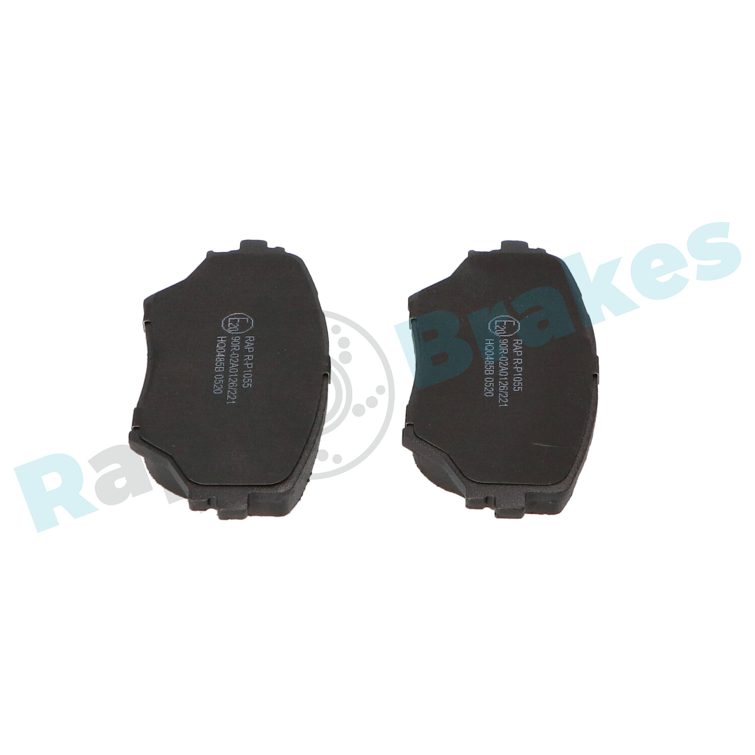 Brake Pad Set, disc brake - R-P1055 RAP BRAKES