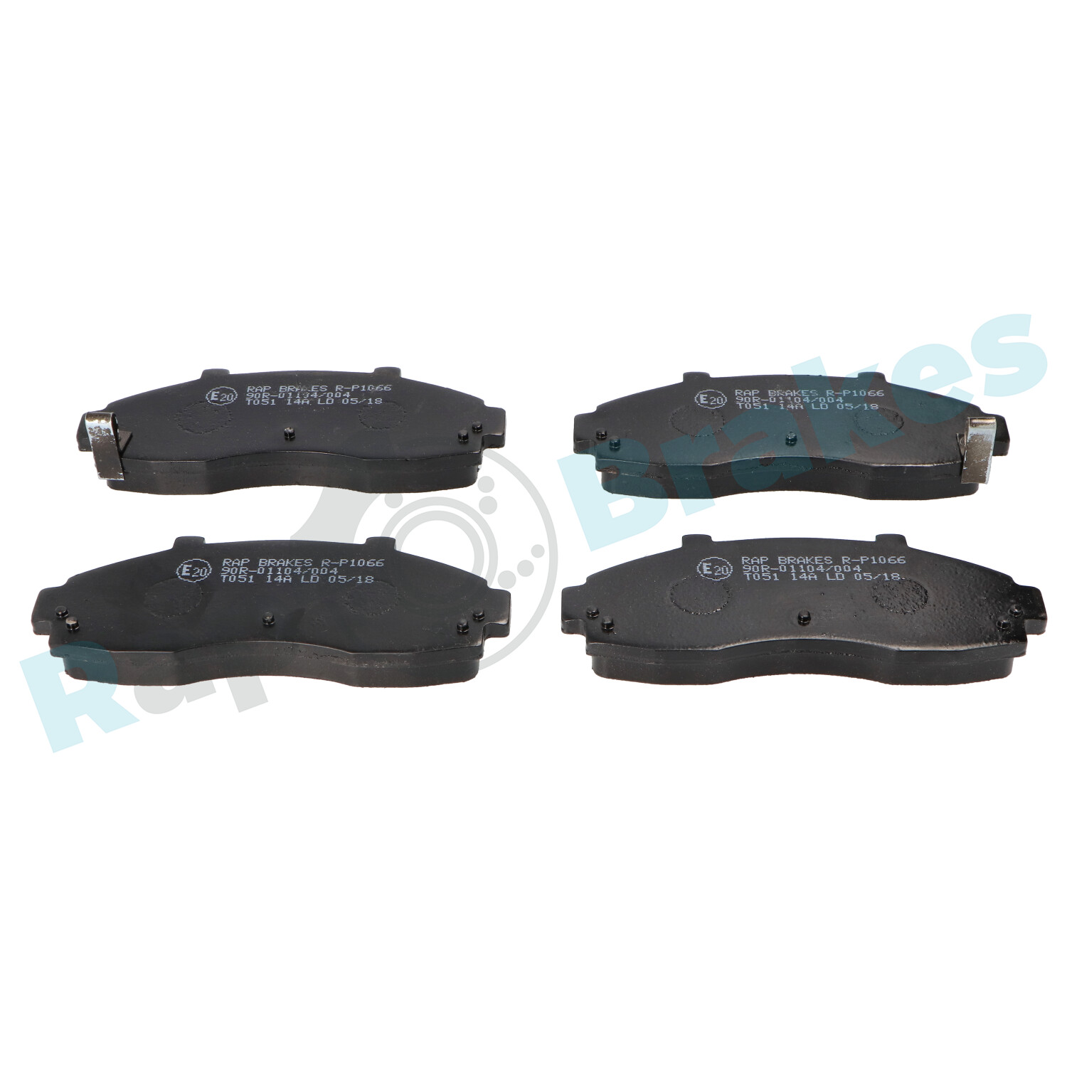 Kit pastiglie freno, Freno a disco - R-P1066 RAP BRAKES