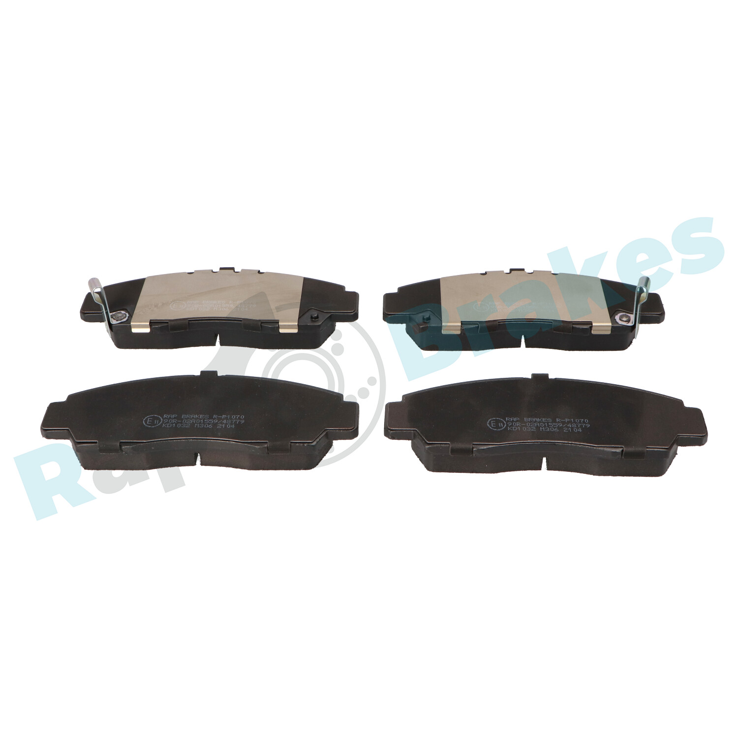 Kit pastiglie freno, Freno a disco - R-P1070 RAP BRAKES