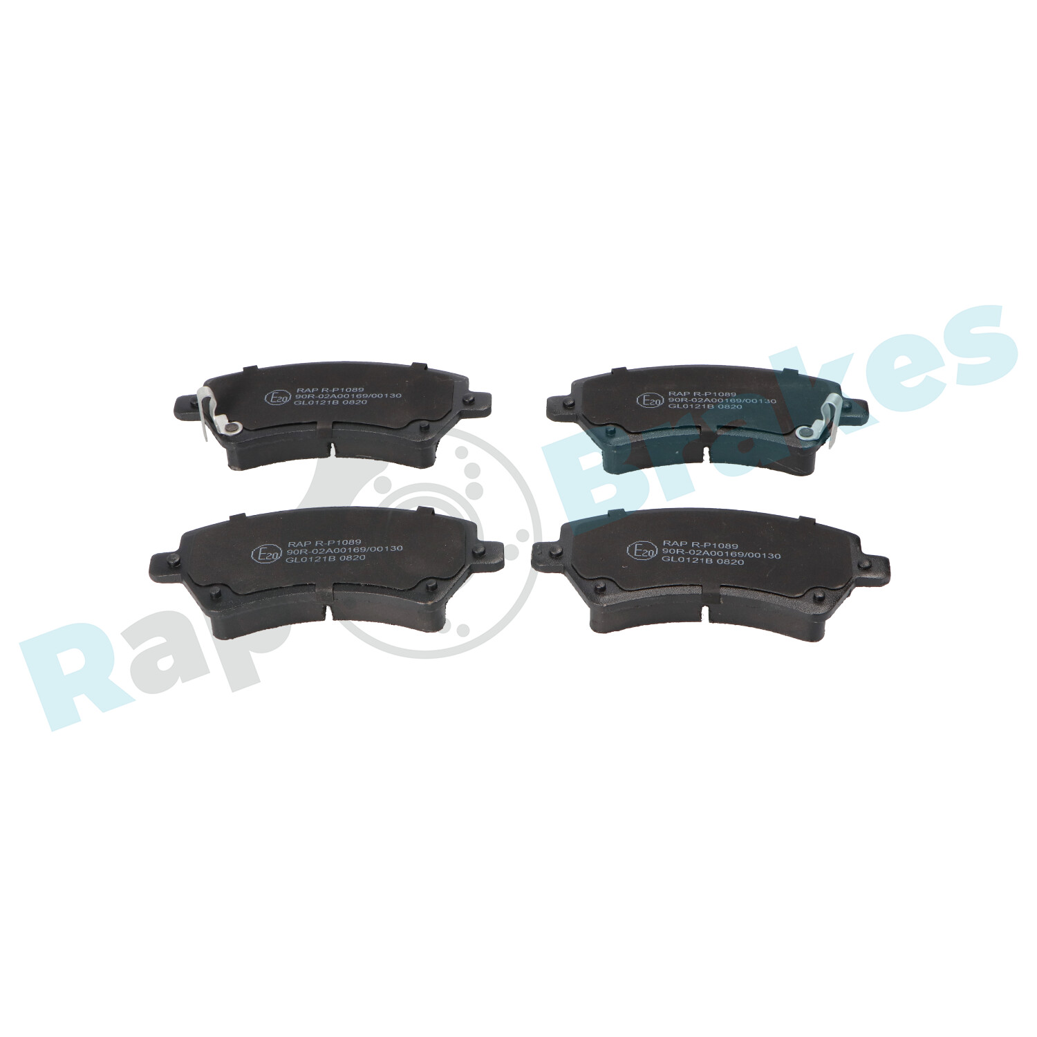Brake Pad Set, disc brake - R-P1089 RAP BRAKES
