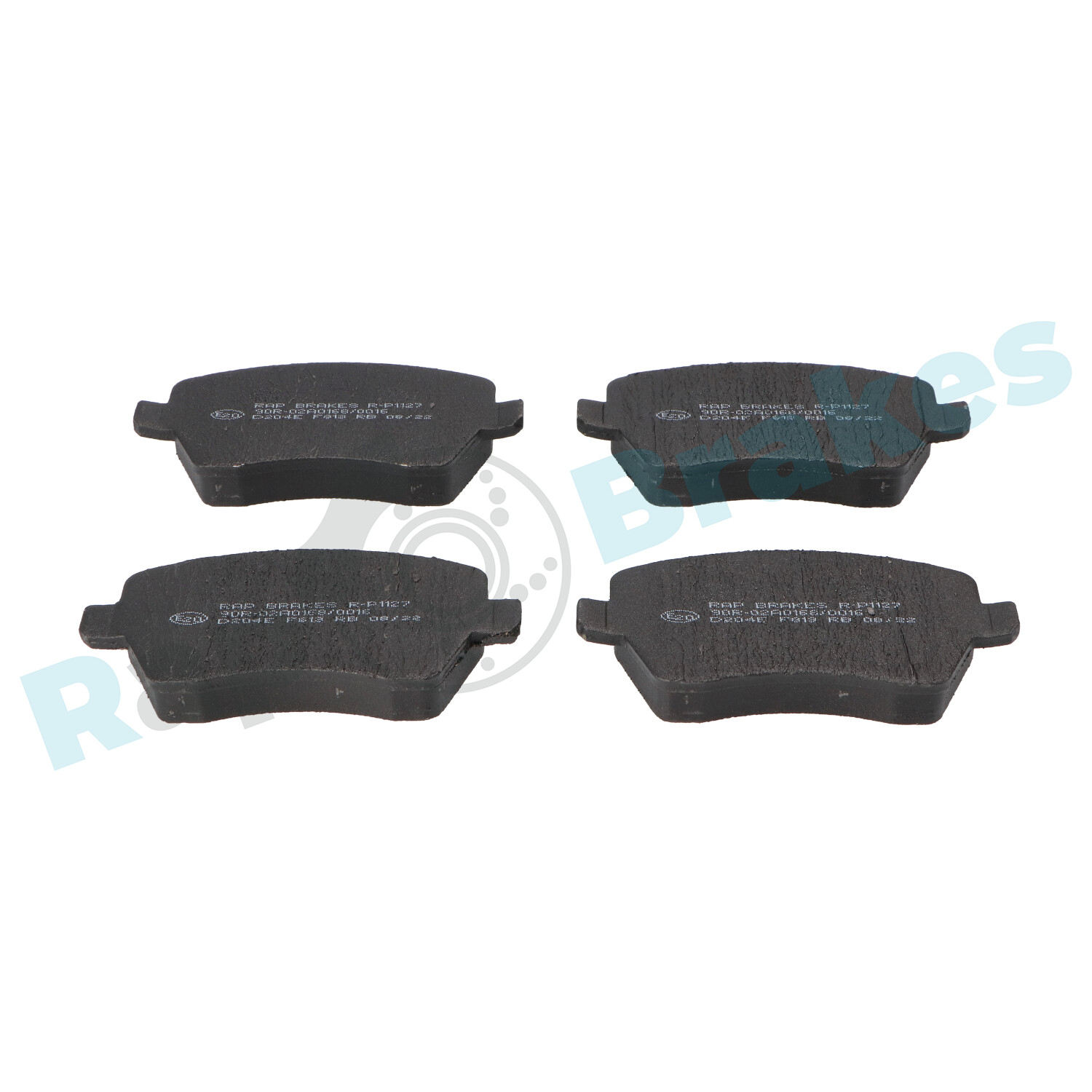 Kit pastiglie freno, Freno a disco - R-P1127 RAP BRAKES