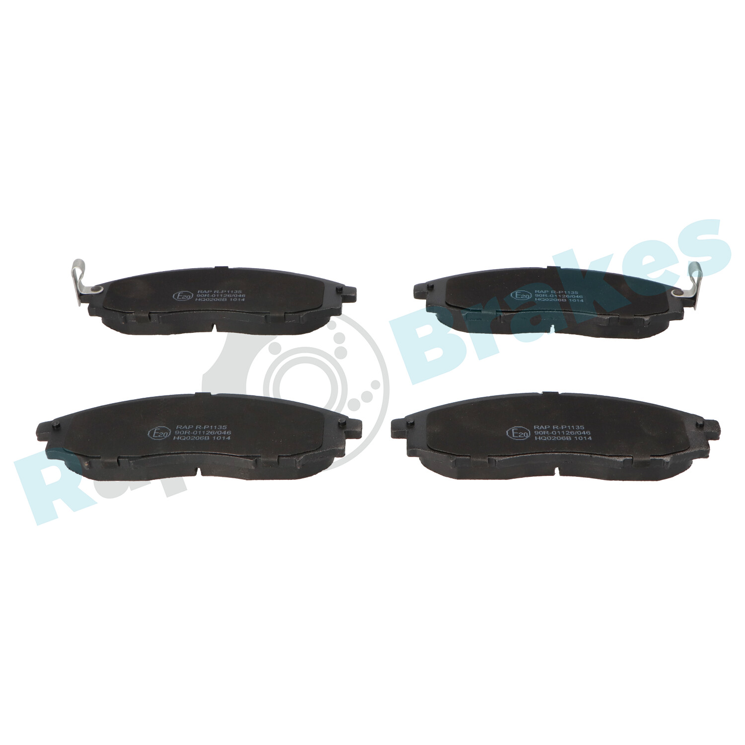 Kit pastiglie freno, Freno a disco - R-P1135 RAP BRAKES