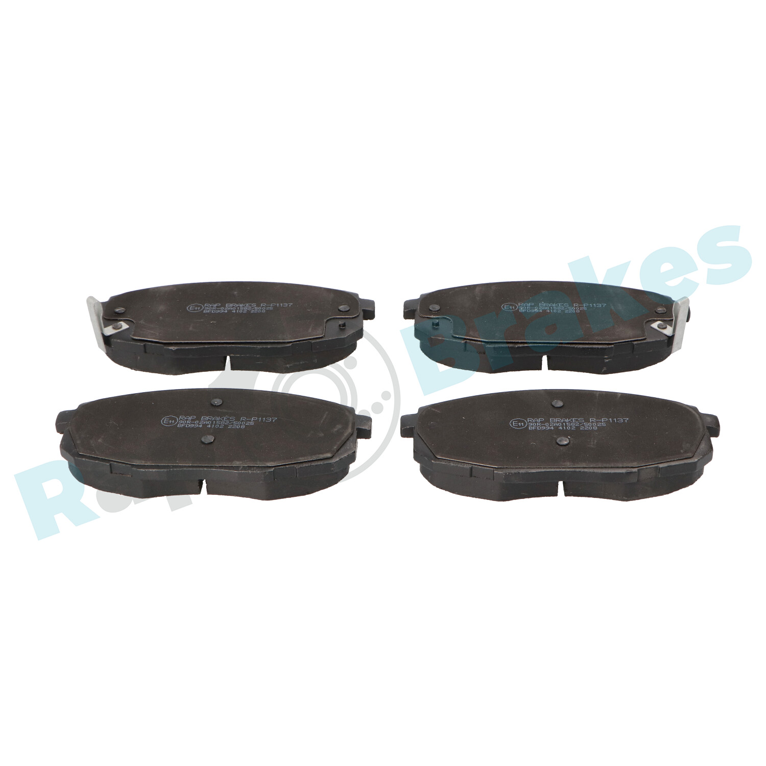 Kit pastiglie freno, Freno a disco - R-P1137 RAP BRAKES