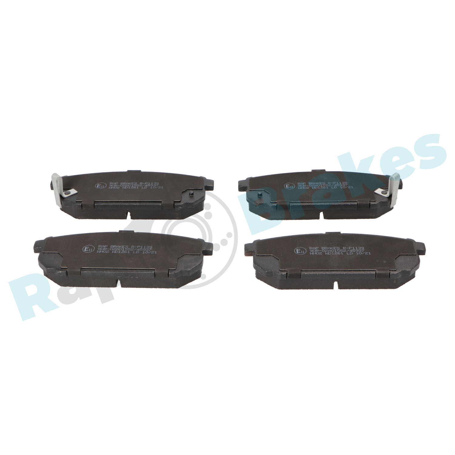 Kit pastiglie freno, Freno a disco - R-P1139 RAP BRAKES