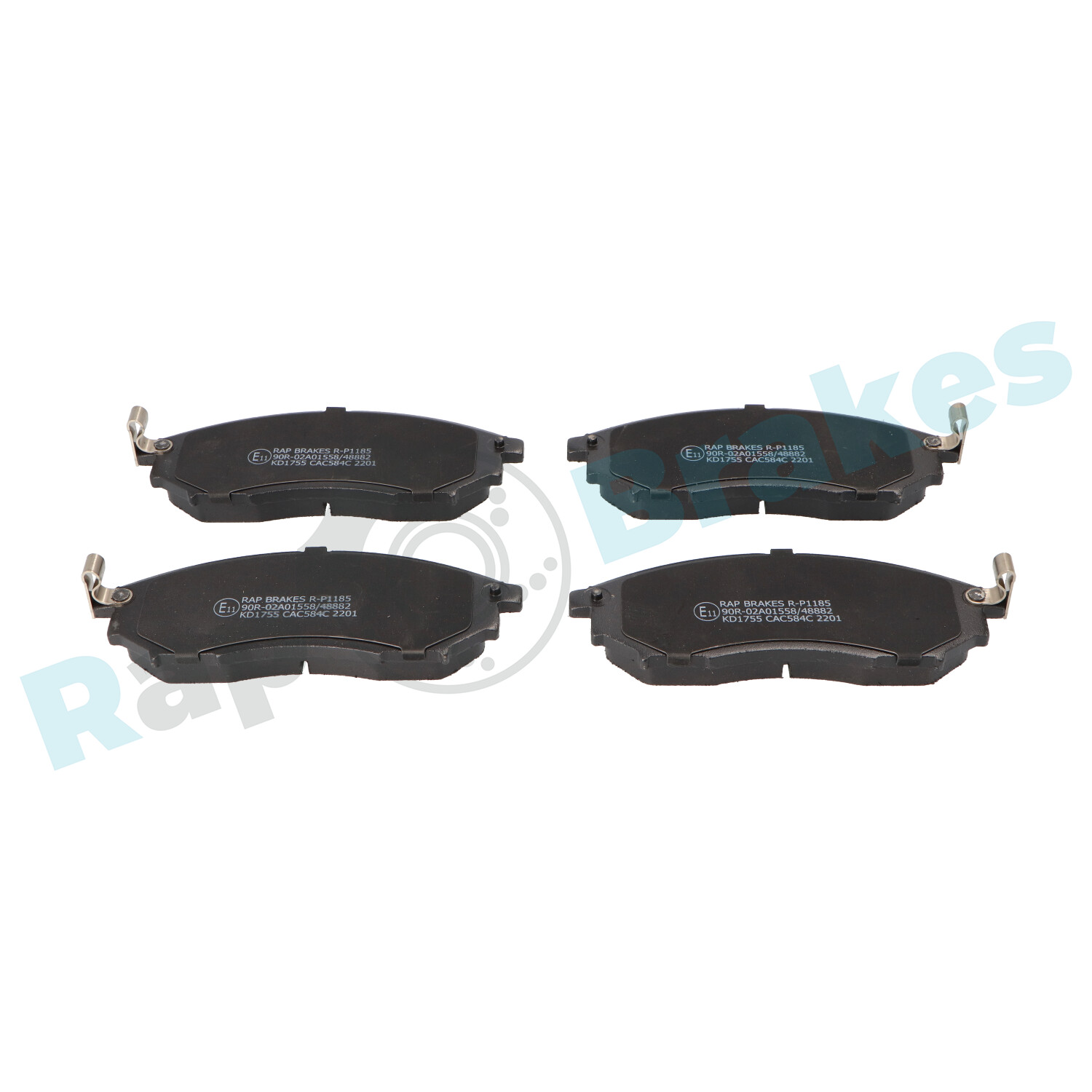 Kit pastiglie freno, Freno a disco - R-P1185 RAP BRAKES
