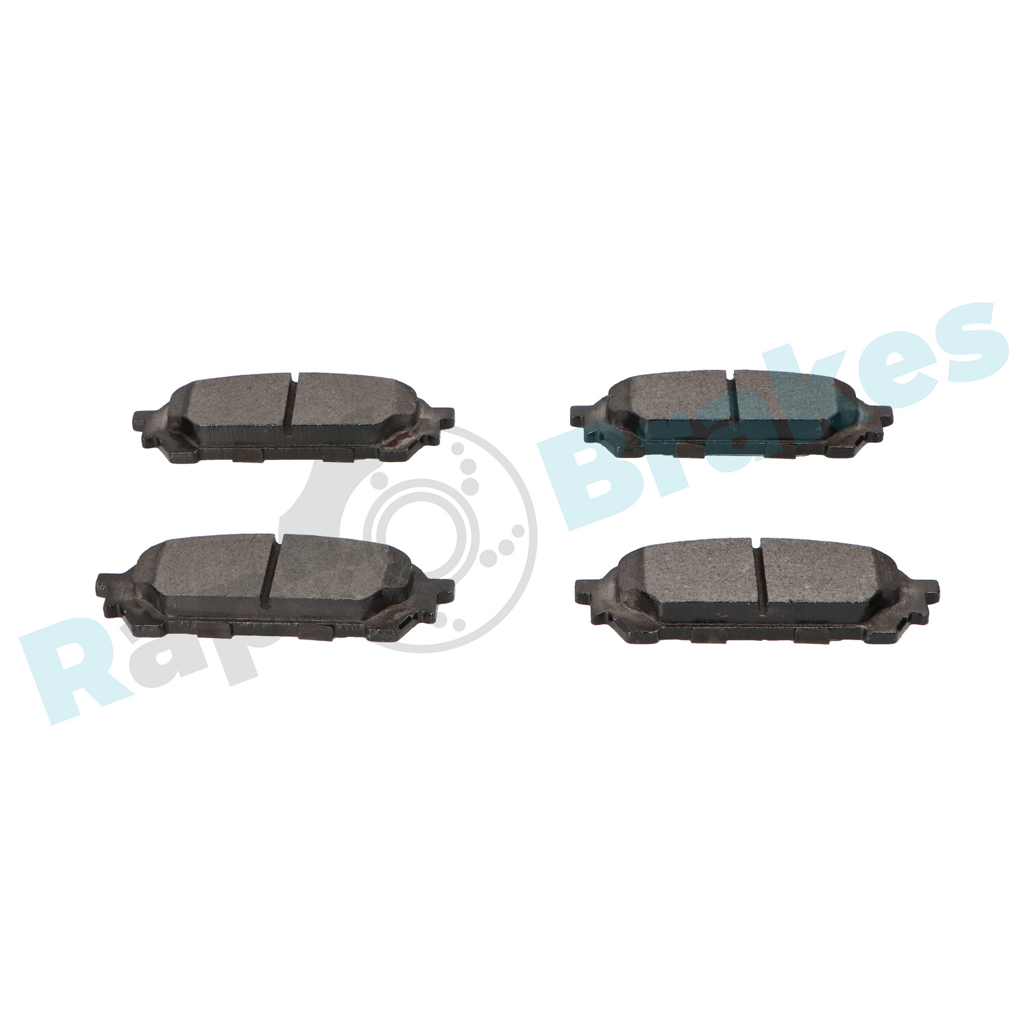 Brake Pad Set, disc brake - R-P1187 RAP BRAKES