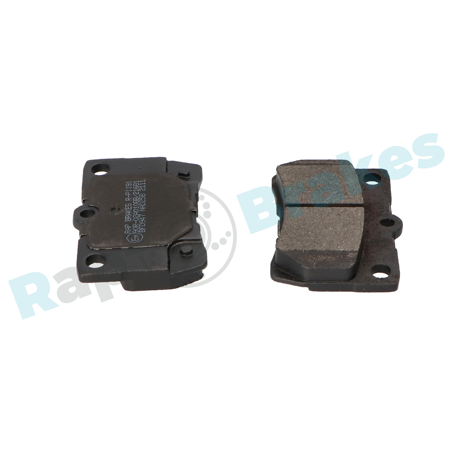 Brake Pad Set, disc brake - R-P1191 RAP BRAKES