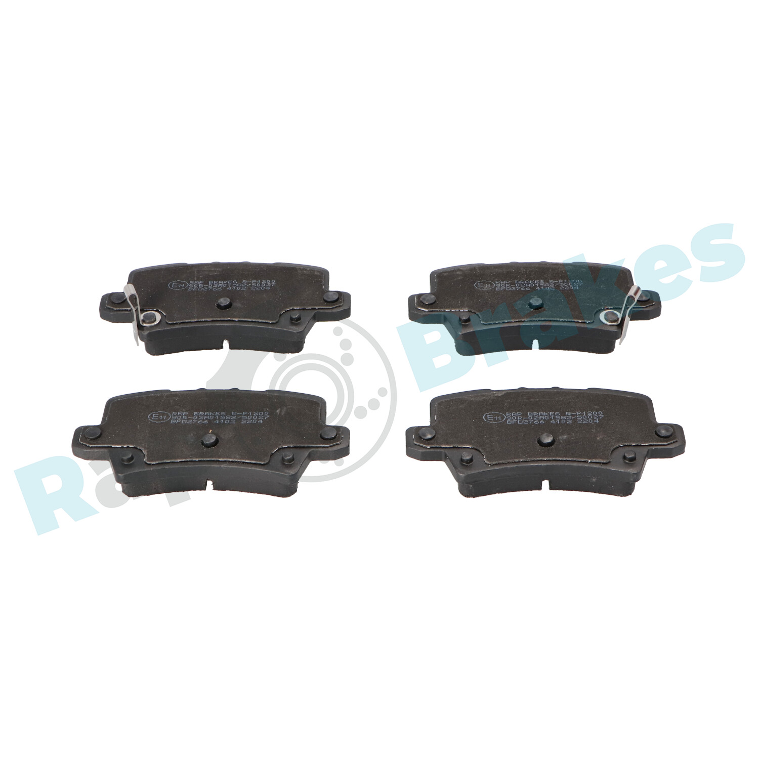 Kit pastiglie freno, Freno a disco - R-P1200 RAP BRAKES