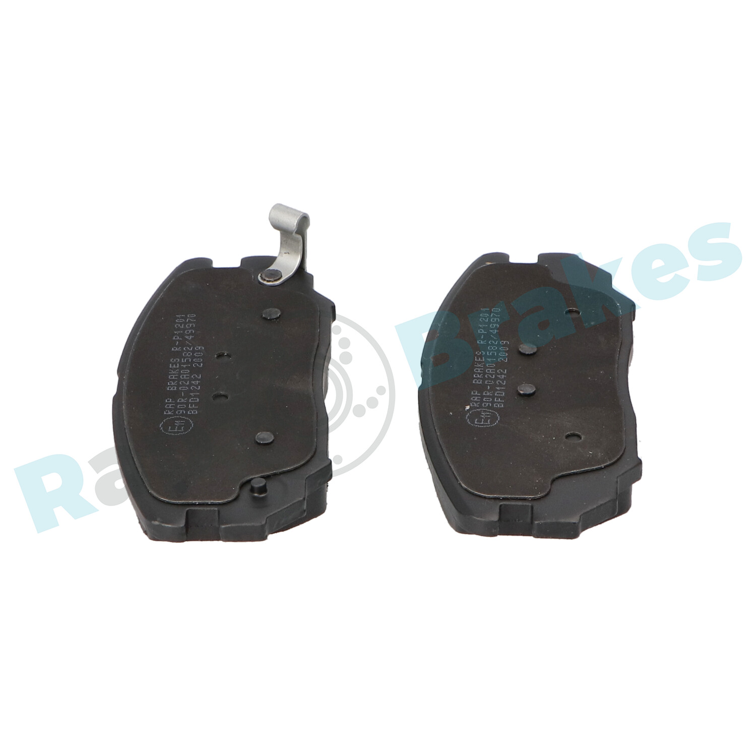Brake Pad Set, disc brake - R-P1201 RAP BRAKES
