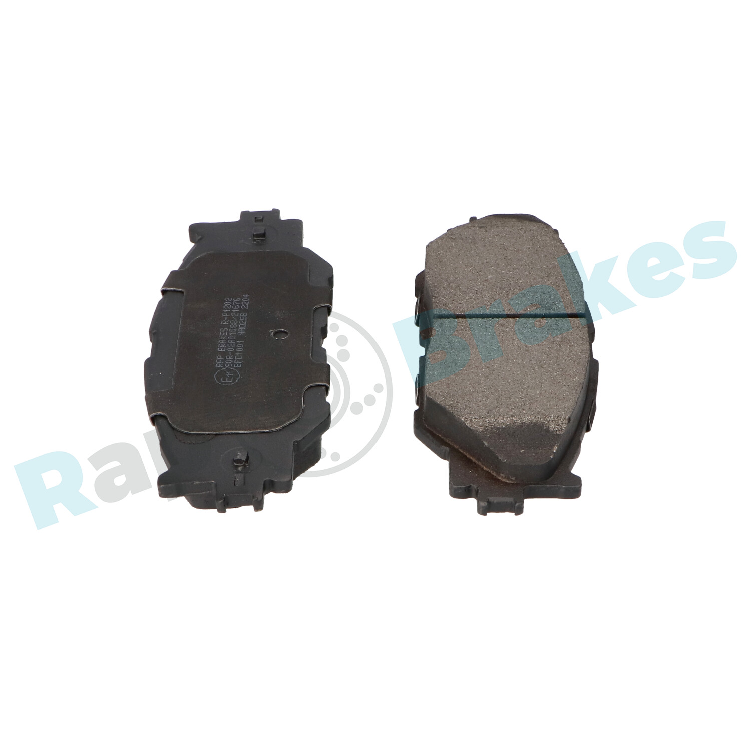 Brake Pad Set, disc brake - R-P1202 RAP BRAKES