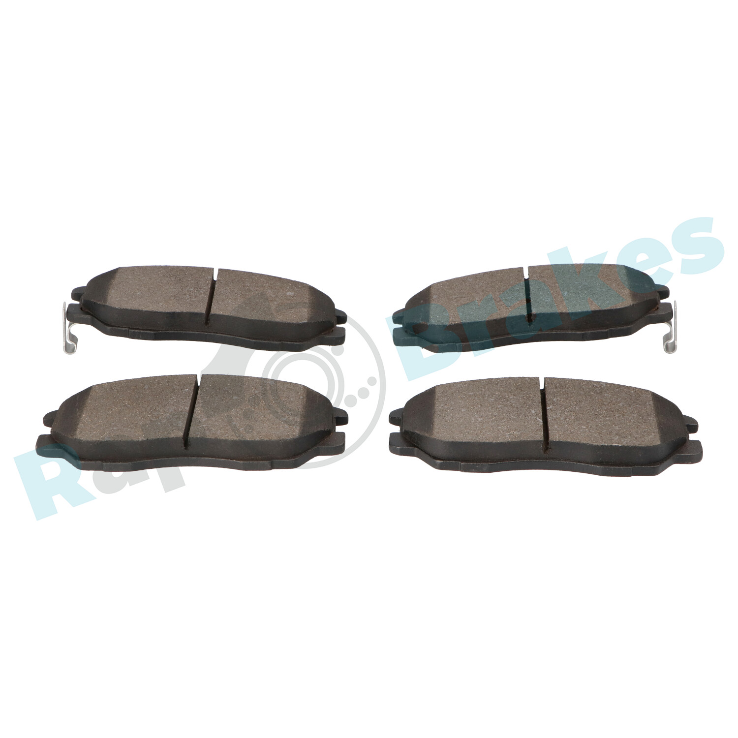 Brake Pad Set, disc brake - R-P1204 RAP BRAKES