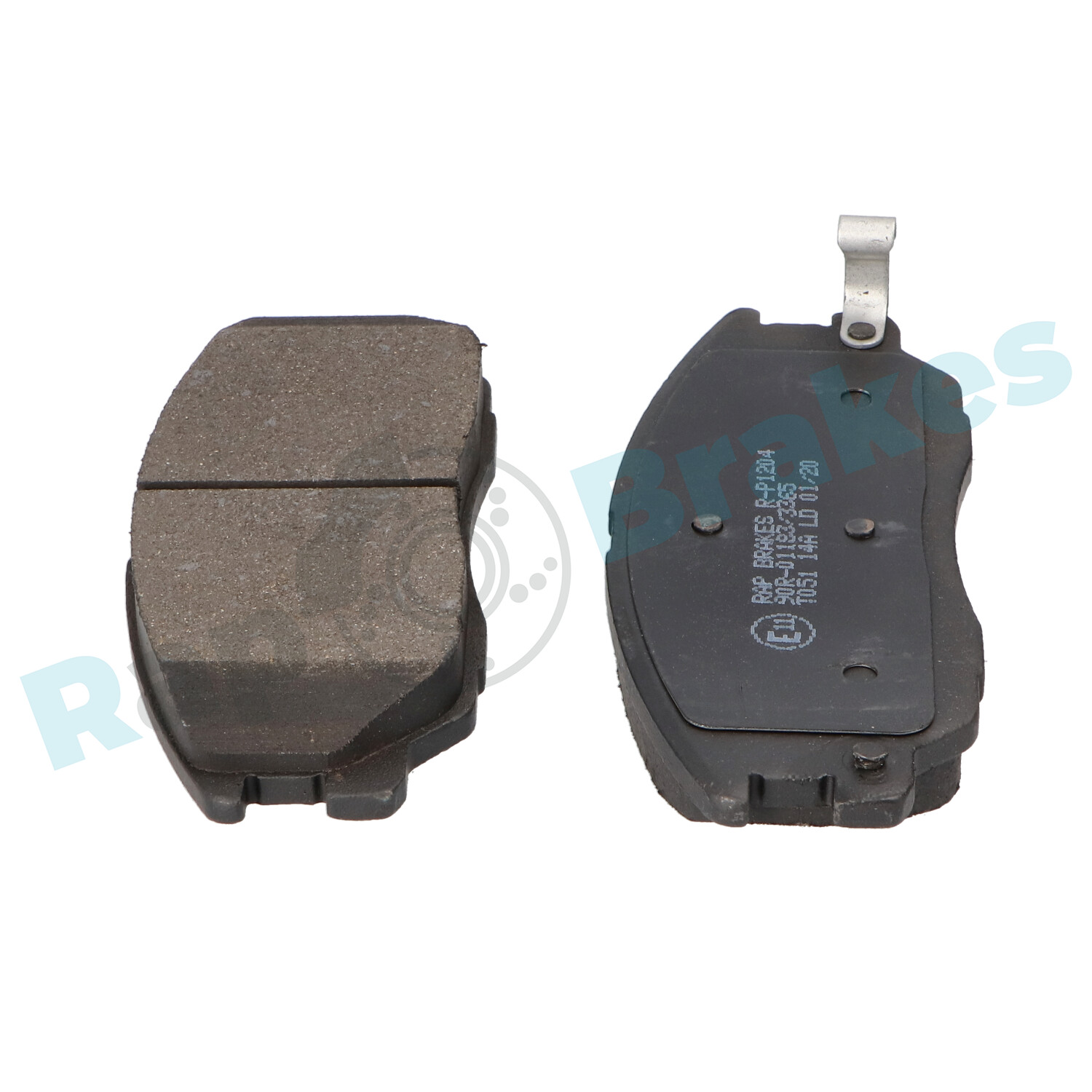 Brake Pad Set, disc brake - R-P1204 RAP BRAKES