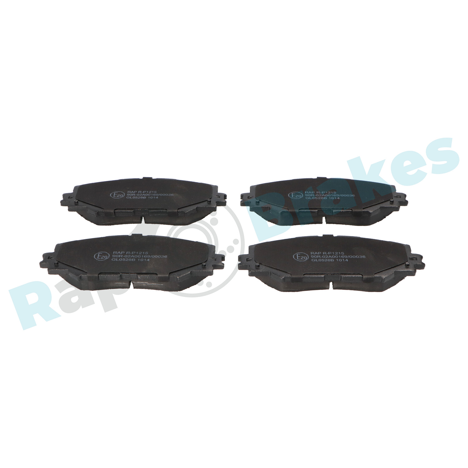 Kit pastiglie freno, Freno a disco - R-P1215 RAP BRAKES