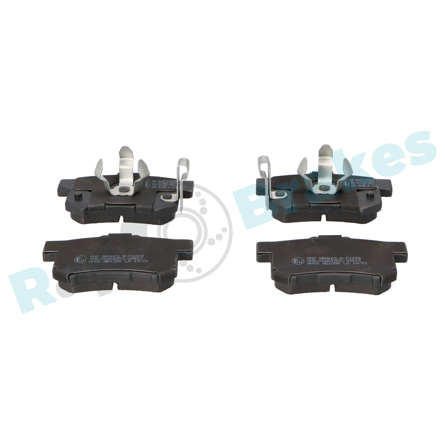 Kit pastiglie freno, Freno a disco - R-P1228 RAP BRAKES