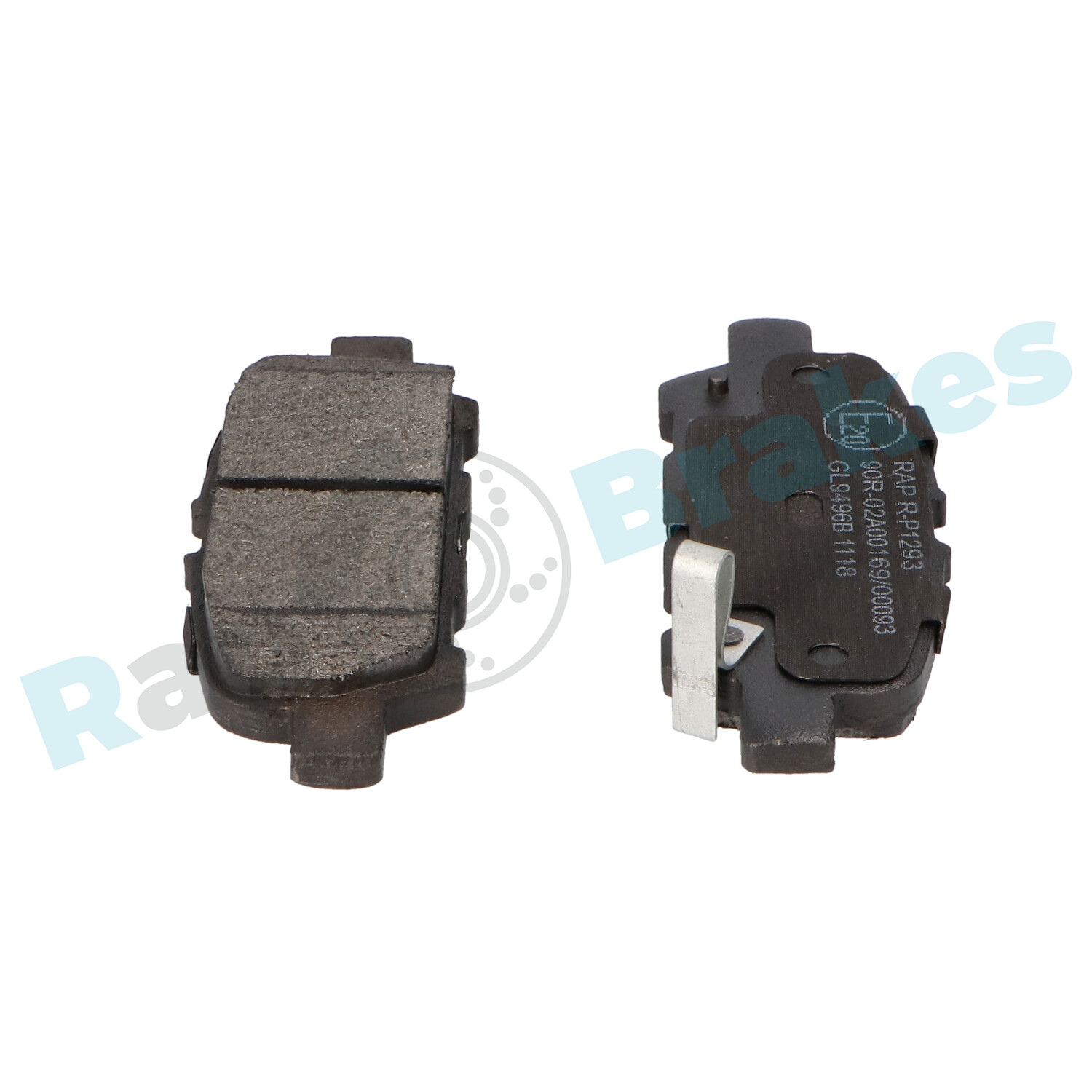 Brake Pad Set, disc brake - R-P1293 RAP BRAKES