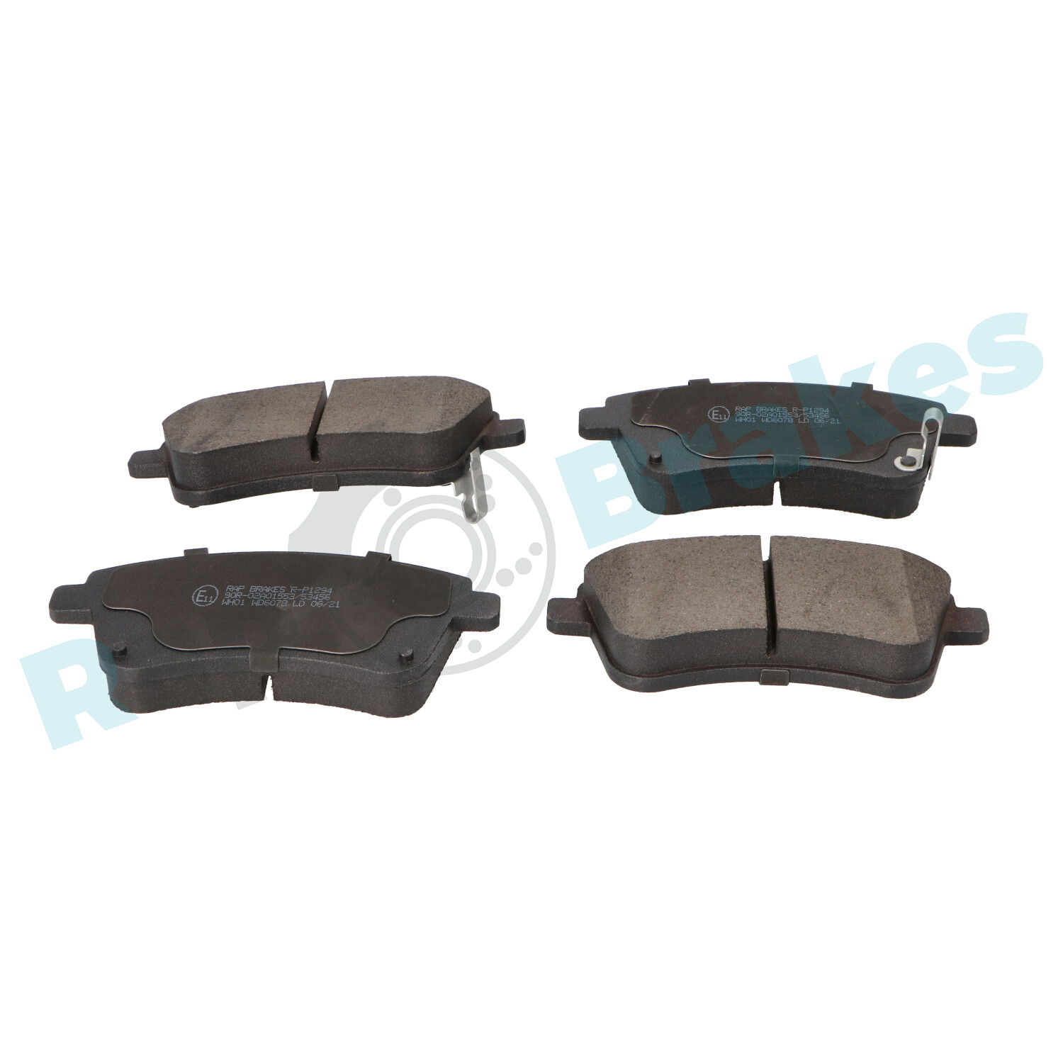Brake Pad Set, disc brake - R-P1294 RAP BRAKES
