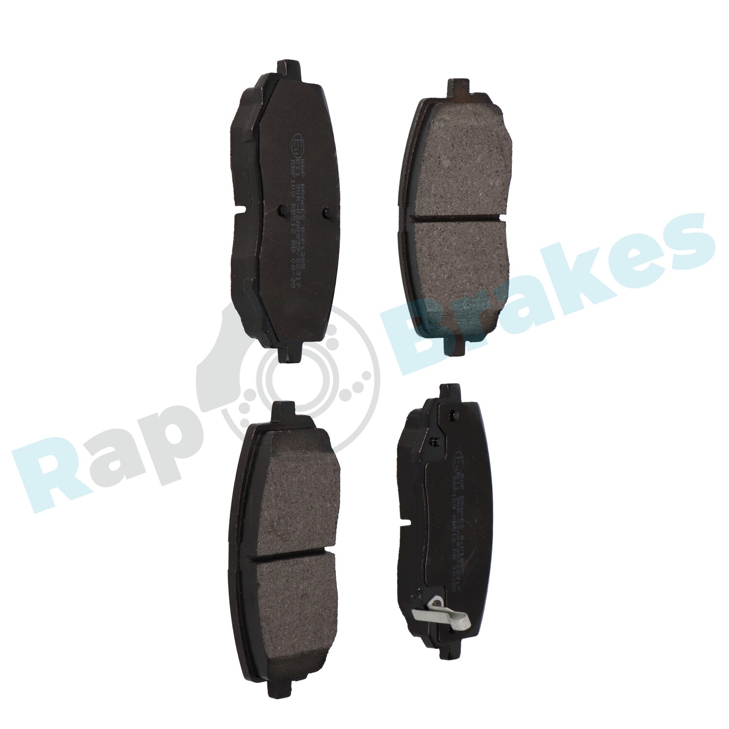 Brake Pad Set, disc brake - R-P1295 RAP BRAKES