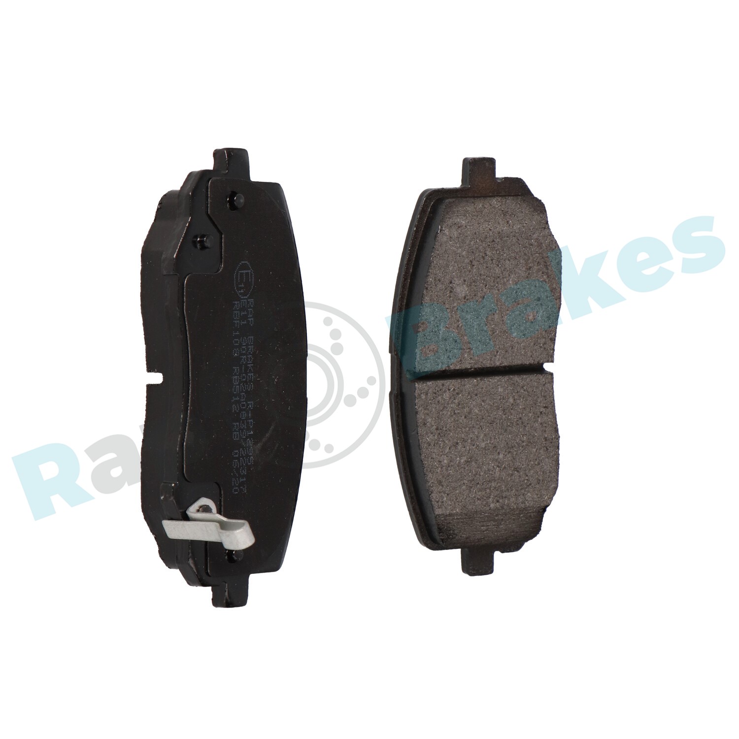 Brake Pad Set, disc brake - R-P1295 RAP BRAKES