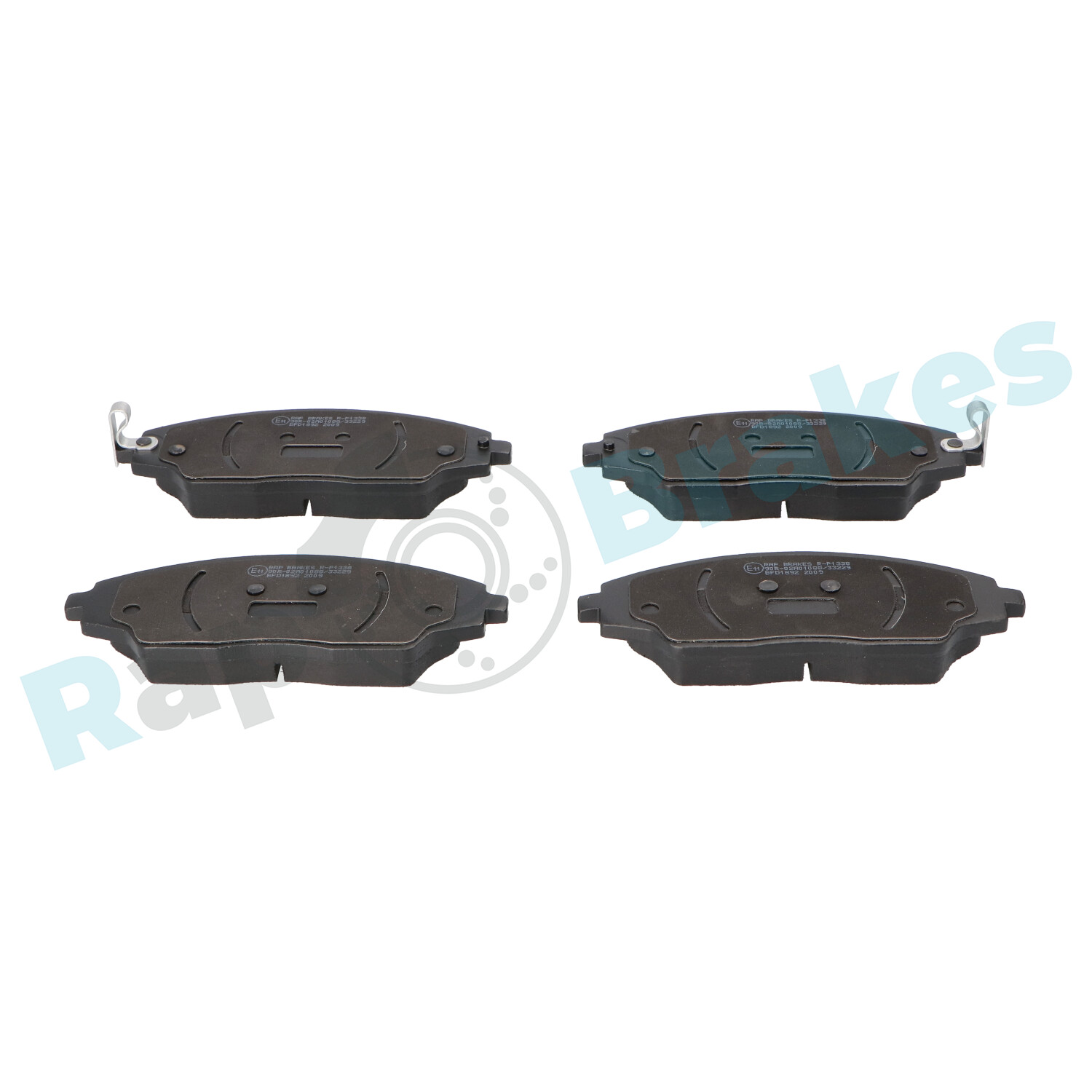 Brake Pad Set, disc brake - R-P1338 RAP BRAKES