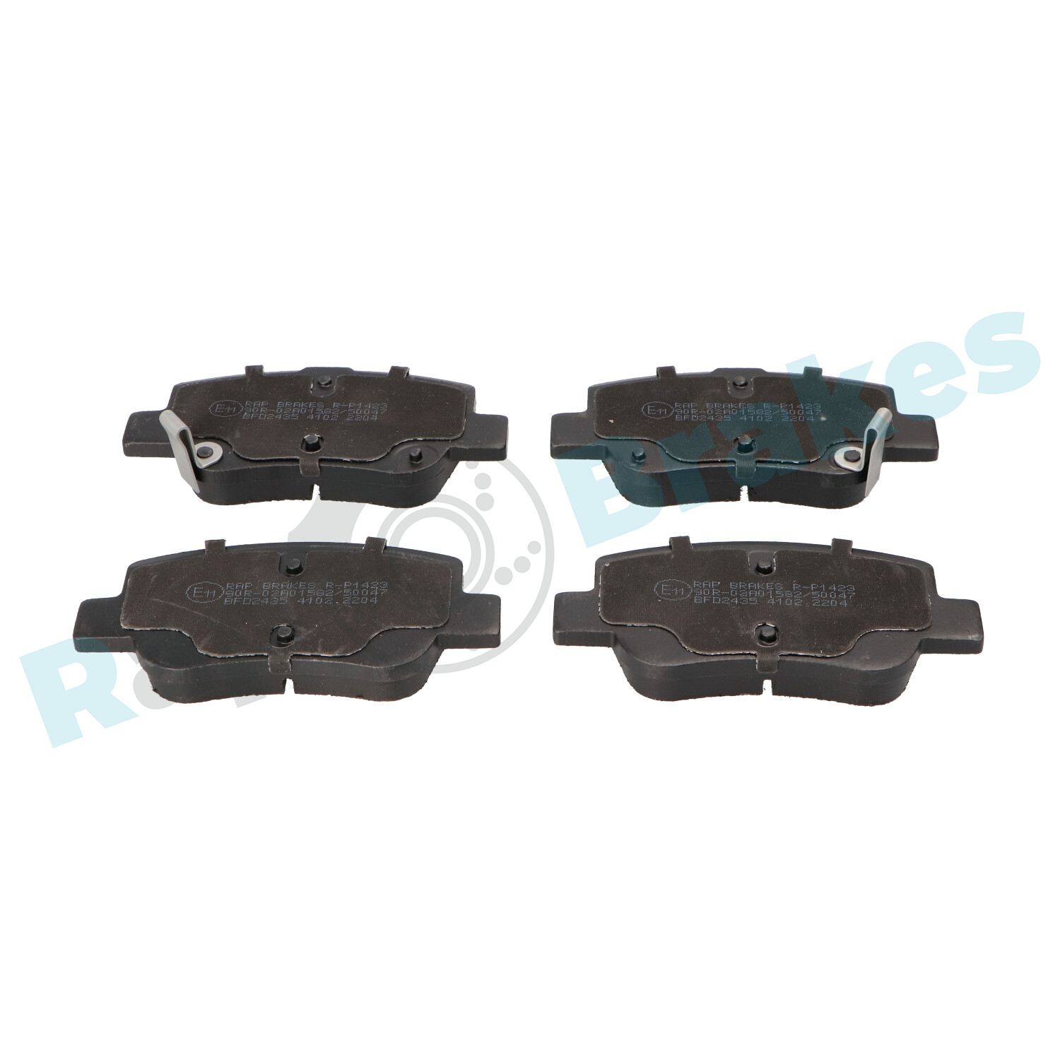 Комплект тормозных колодок, дисковый тормоз - R-P1423 RAP BRAKES
