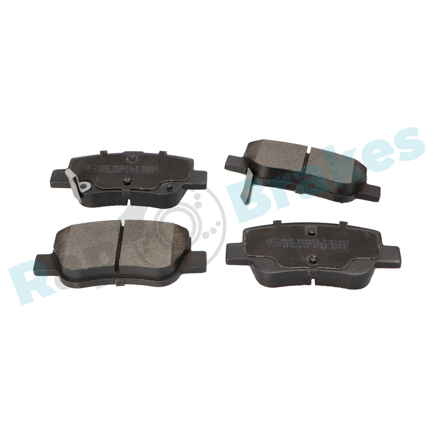 Комплект тормозных колодок, дисковый тормоз - R-P1423 RAP BRAKES