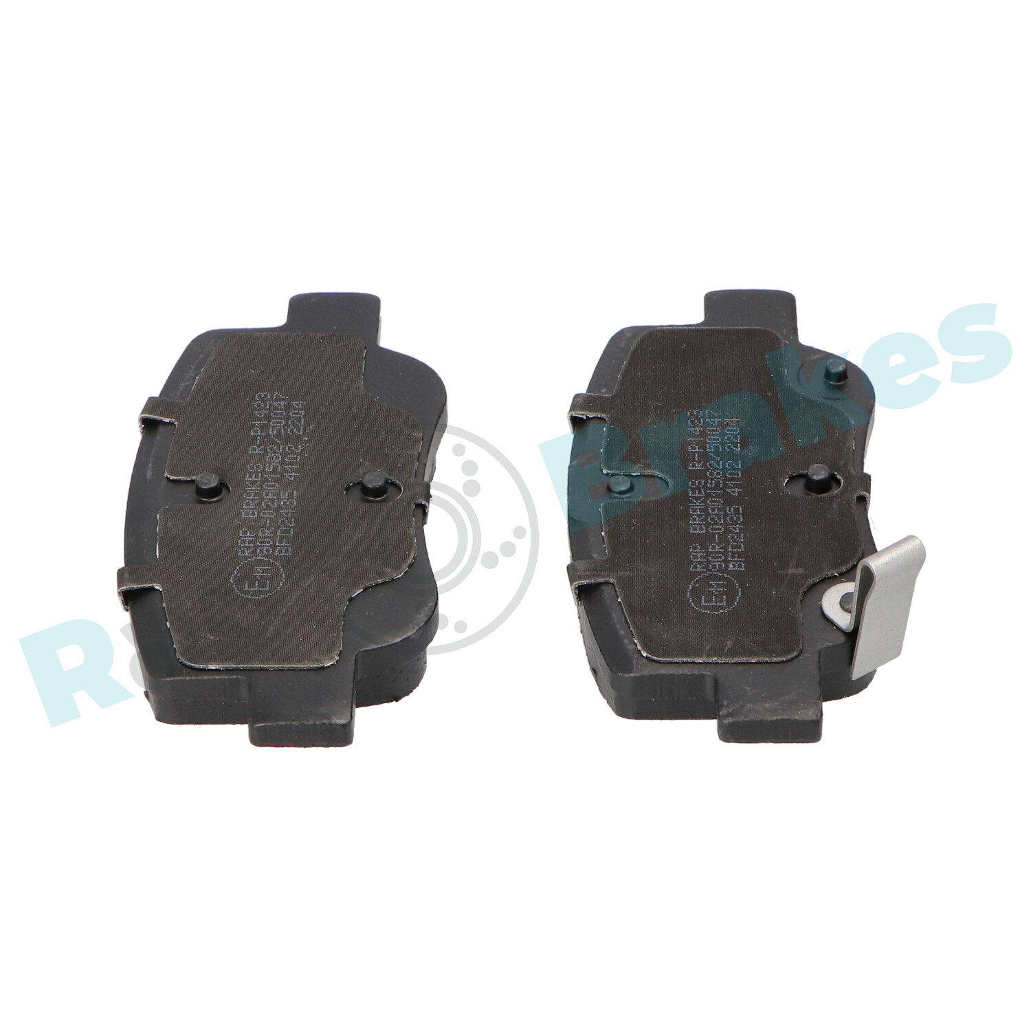 Комплект тормозных колодок, дисковый тормоз - R-P1423 RAP BRAKES