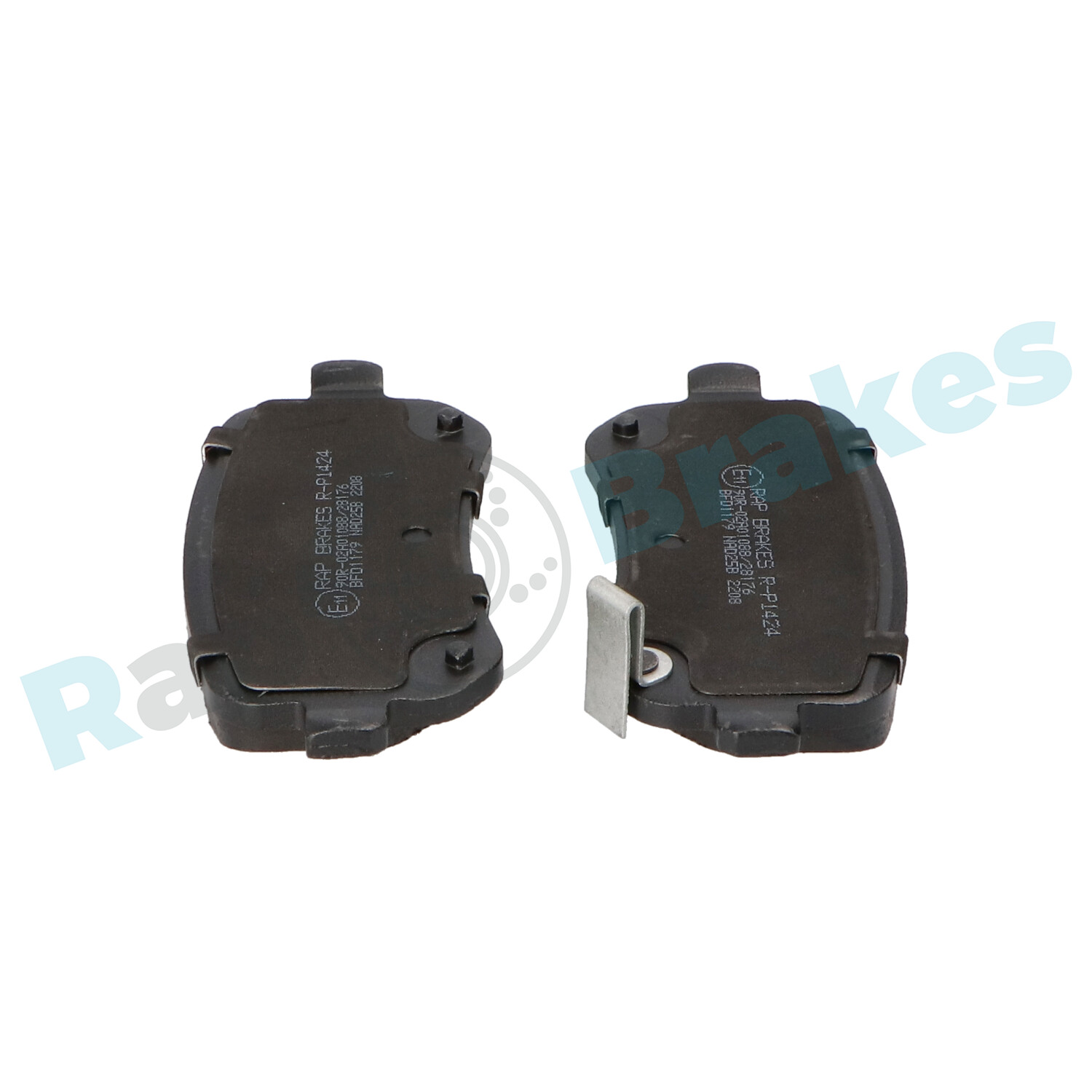 Комплект тормозных колодок, дисковый тормоз - R-P1424 RAP BRAKES