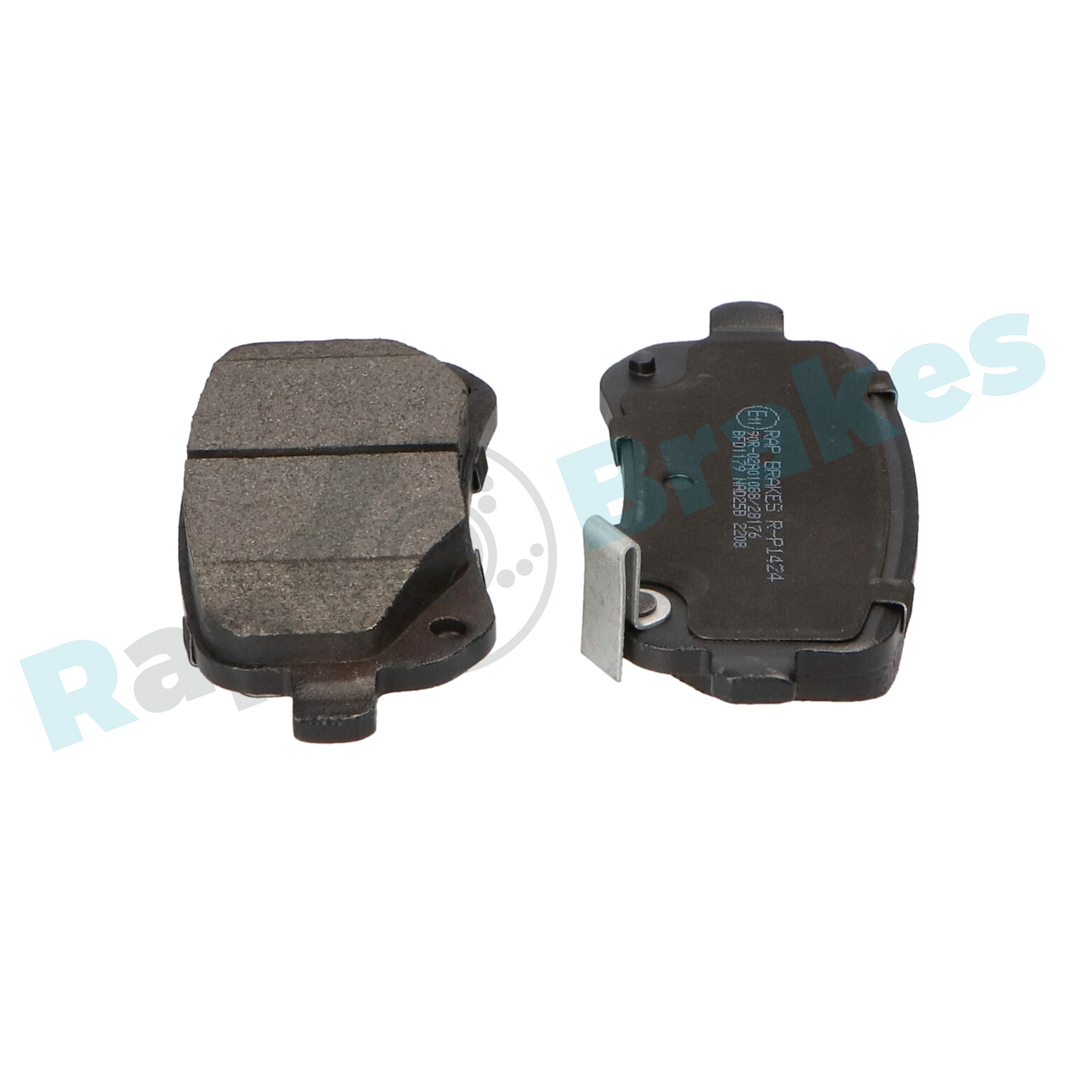 Комплект тормозных колодок, дисковый тормоз - R-P1424 RAP BRAKES