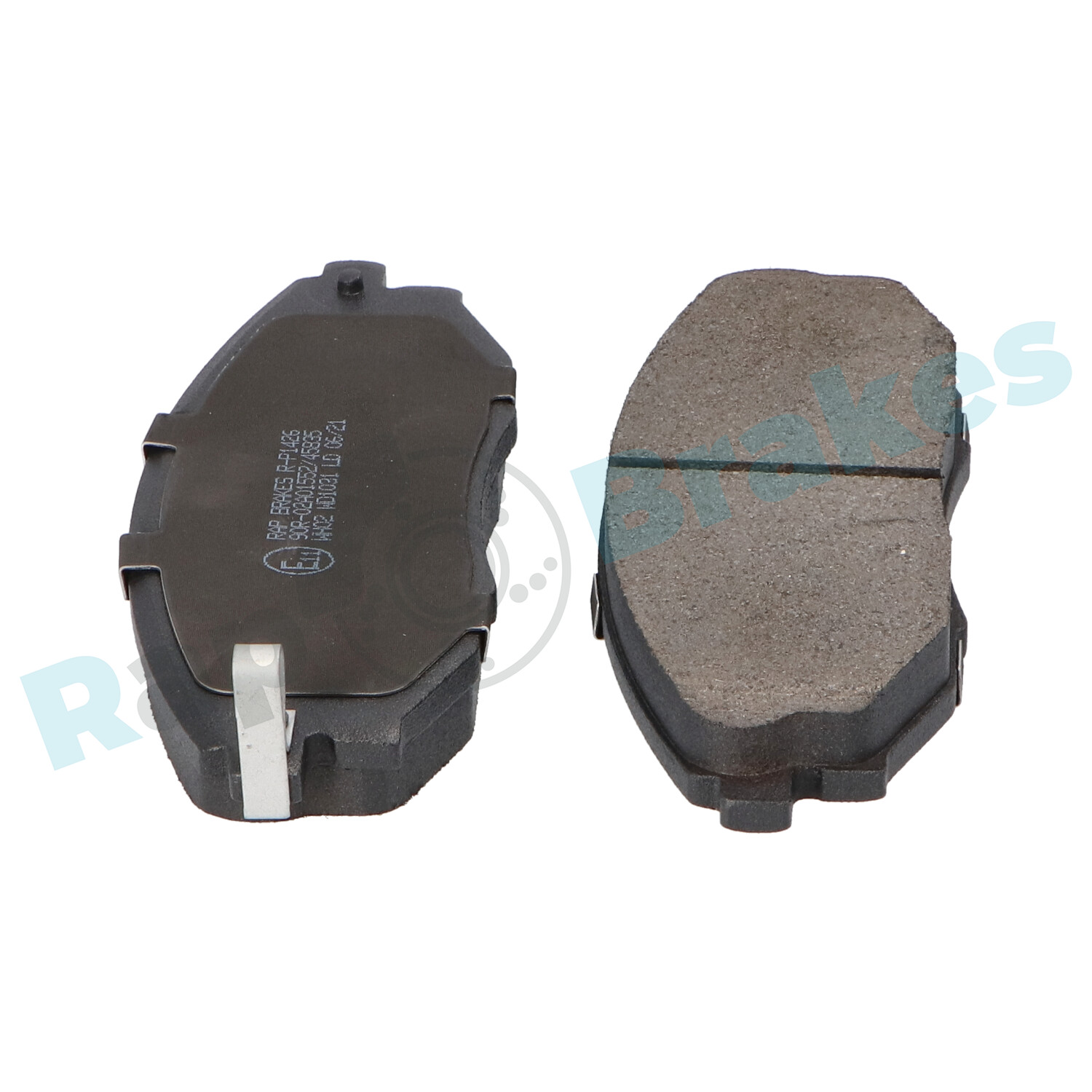 Комплект тормозных колодок, дисковый тормоз - R-P1426 RAP BRAKES