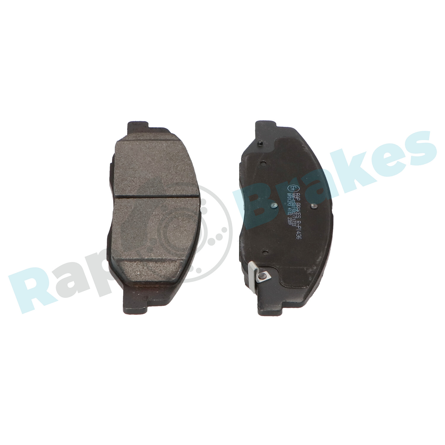 Комплект тормозных колодок, дисковый тормоз - R-P1436 RAP BRAKES