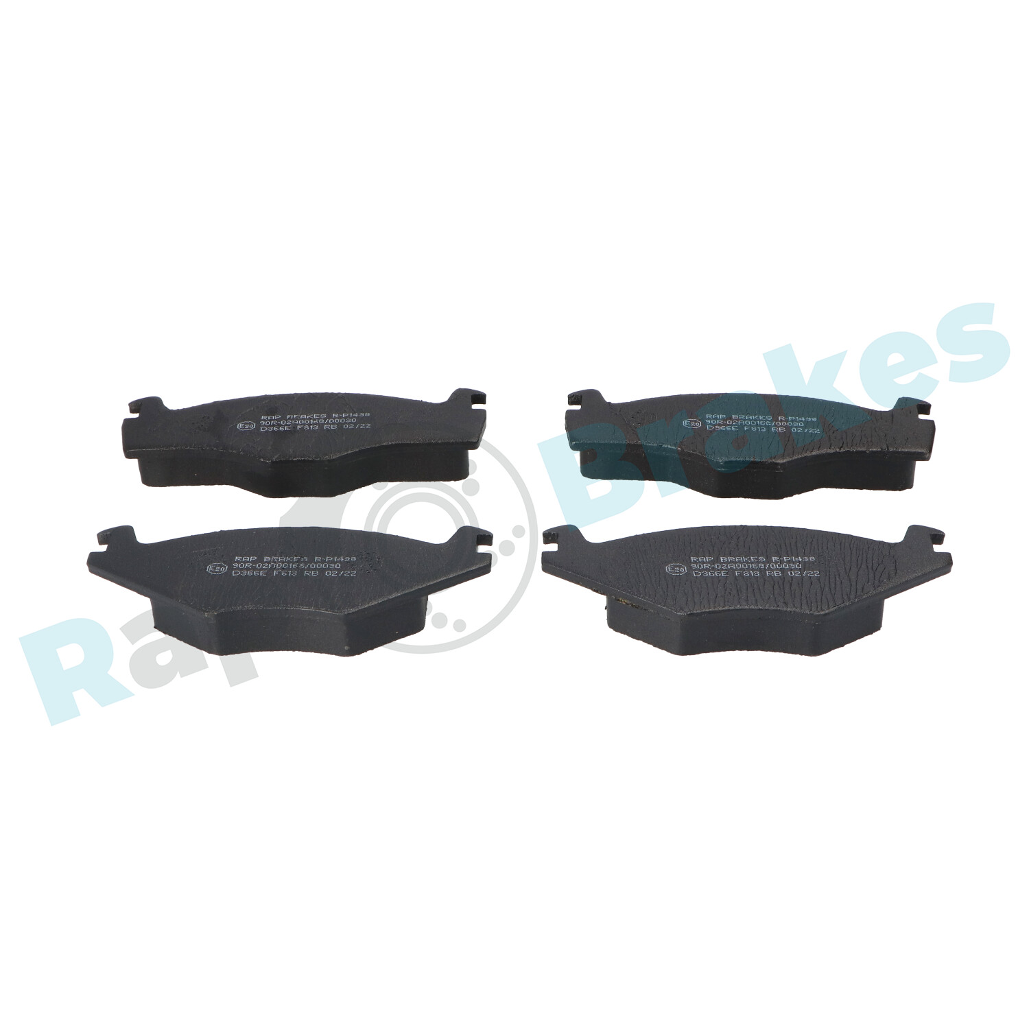 Kit pastiglie freno, Freno a disco - R-P1438 RAP BRAKES