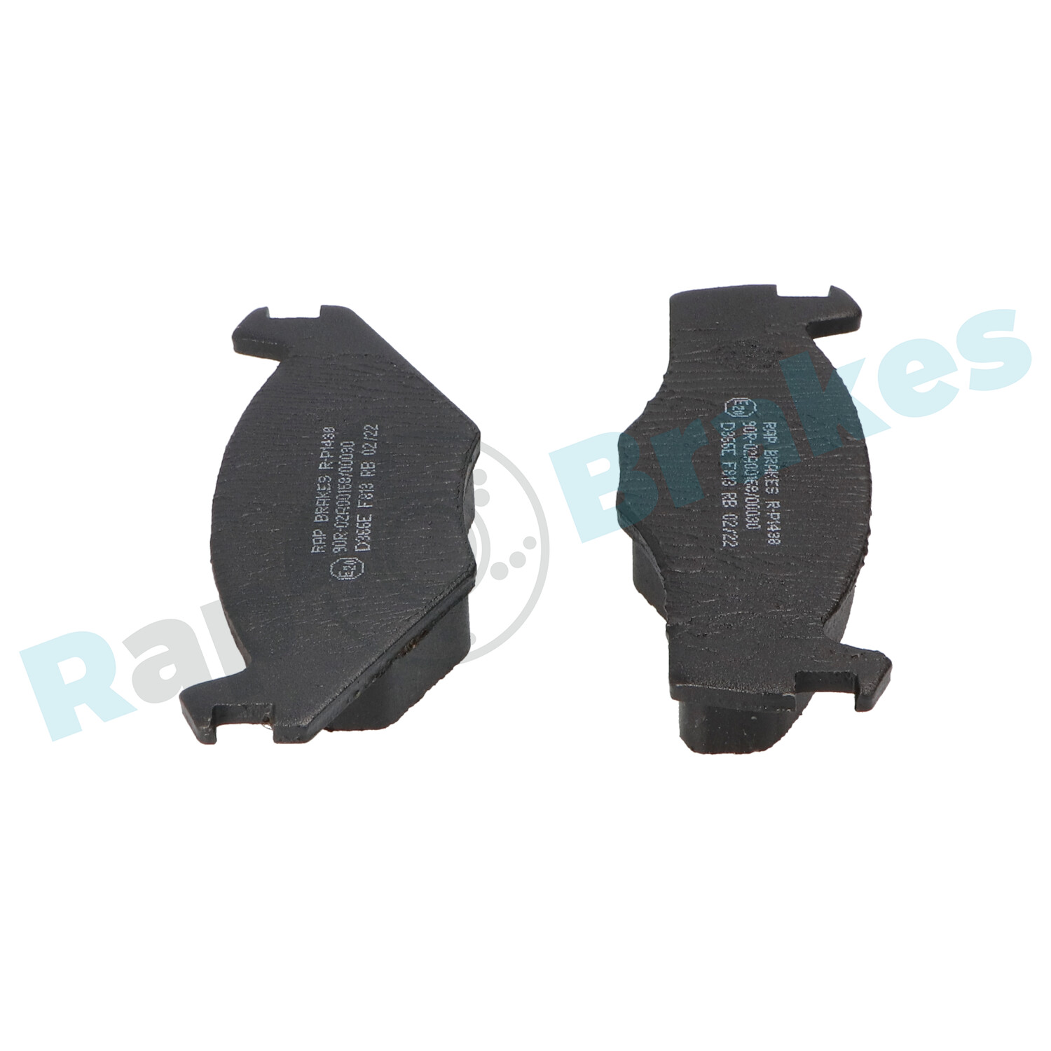 Комплект тормозных колодок, дисковый тормоз - R-P1438 RAP BRAKES